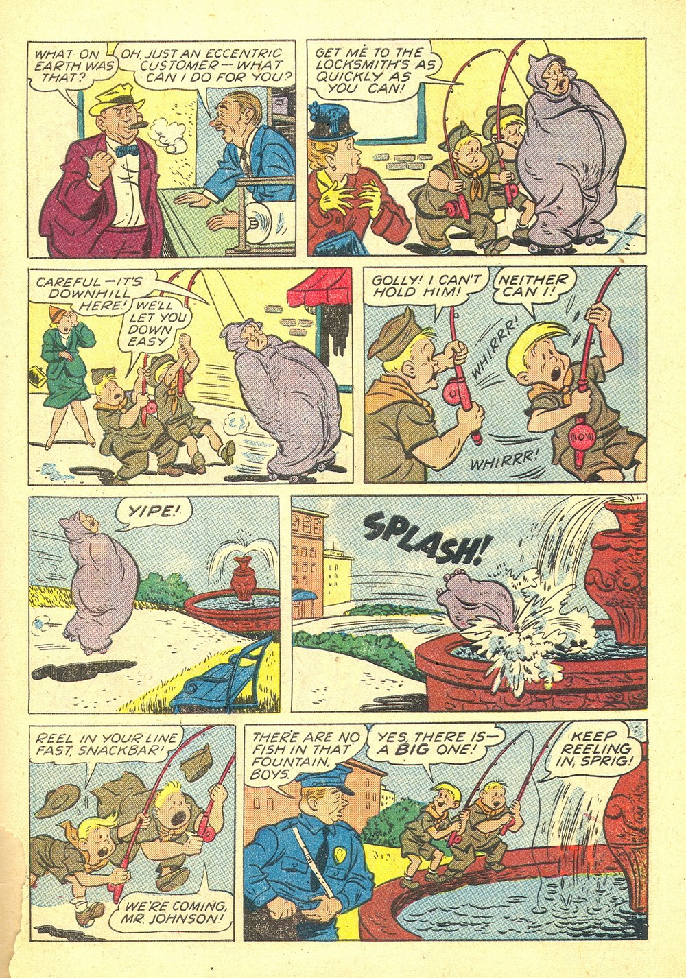 Read online Four Color Comics comic -  Issue #550 - 33