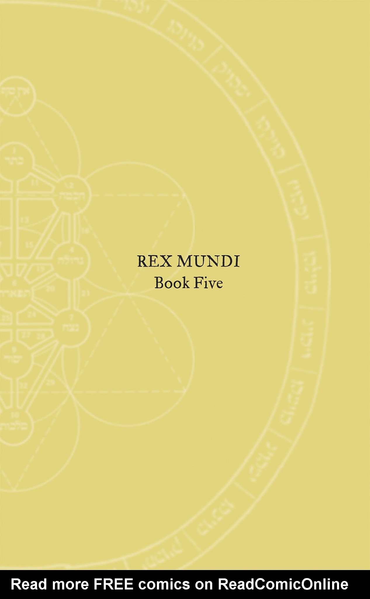 Read online Rex Mundi (2006) comic -  Issue # TPB 5 - 2