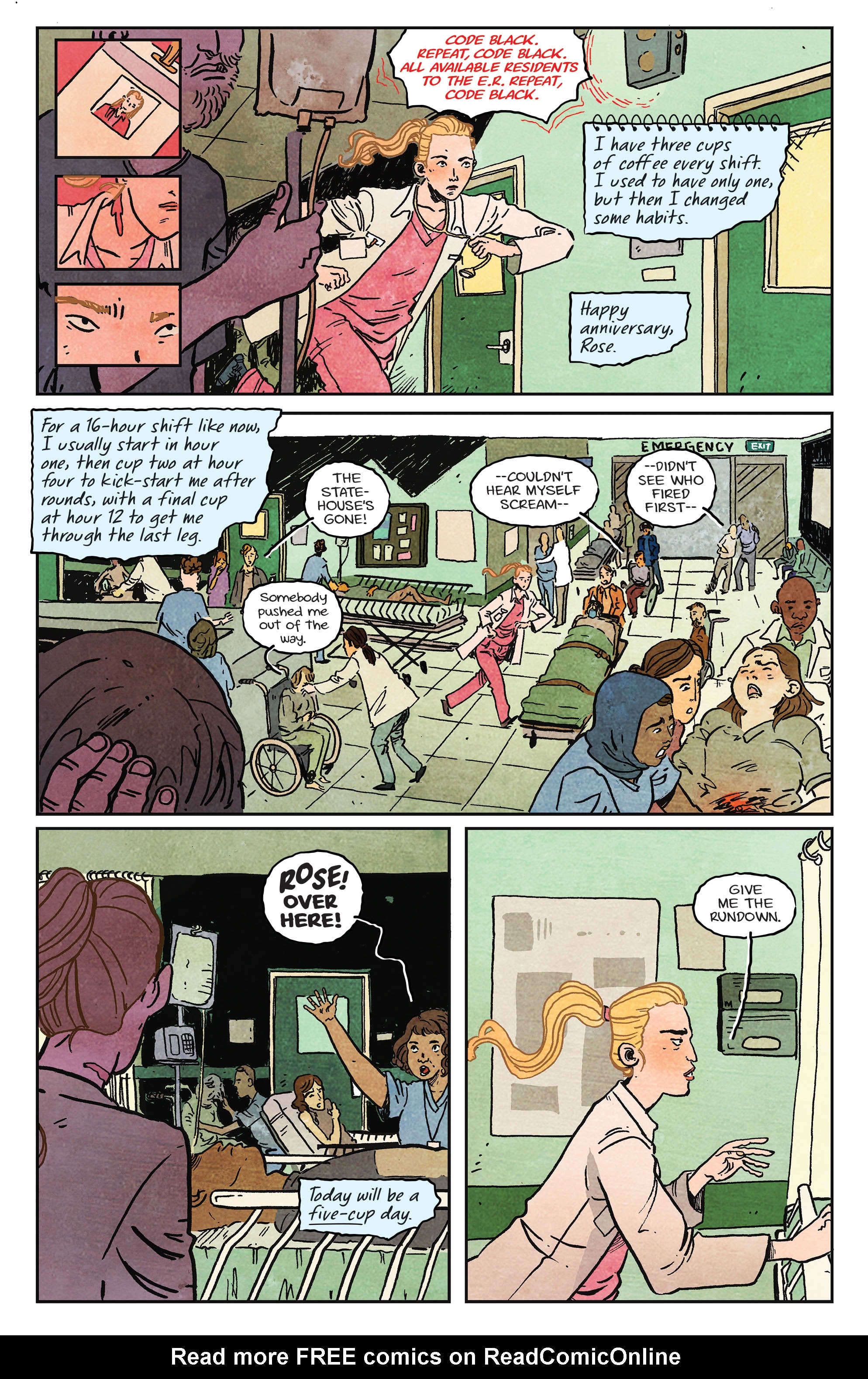 Read online Crashing comic -  Issue #1 - 3