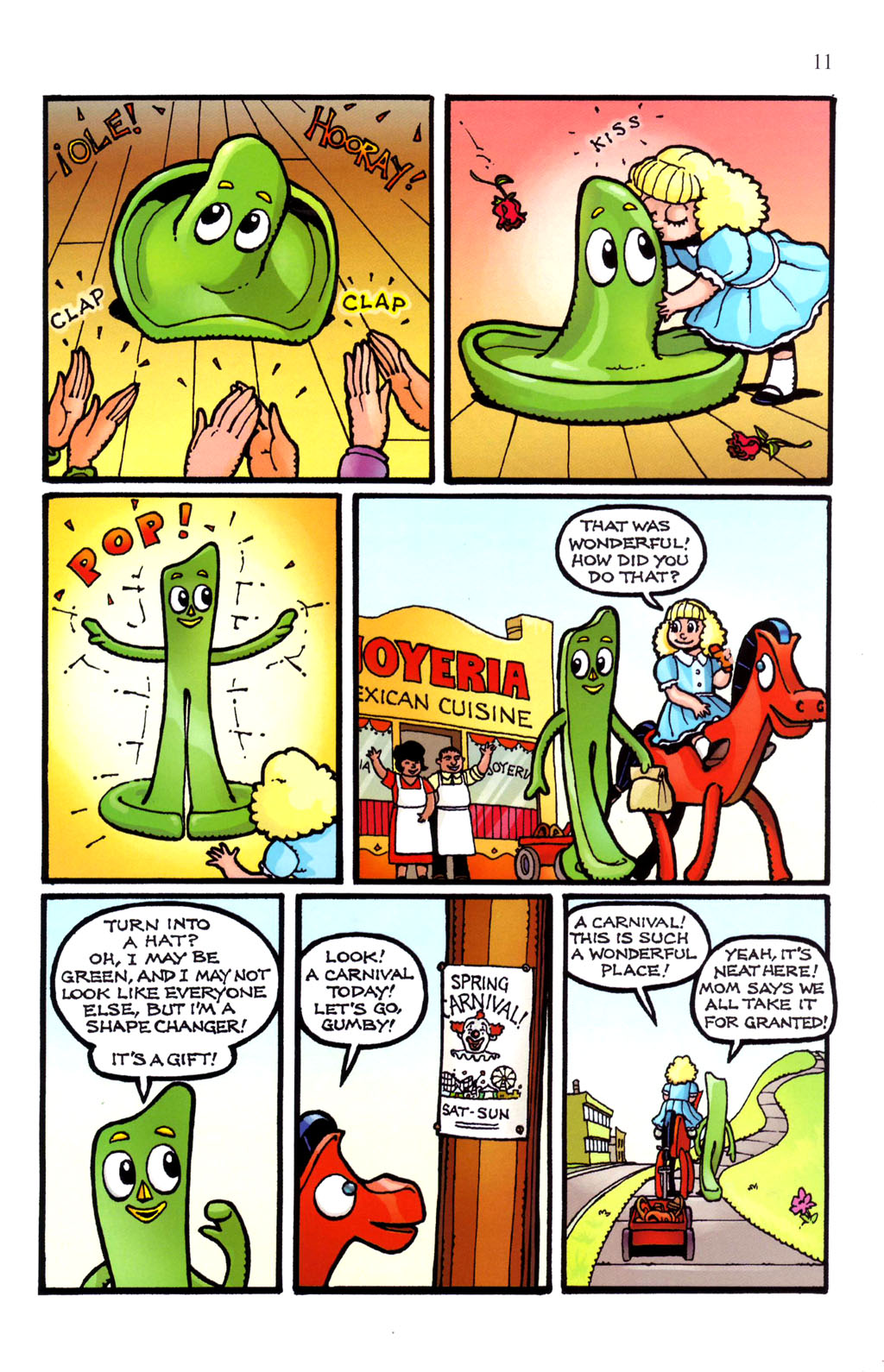 Read online Gumby (2006) comic -  Issue #1 - 13