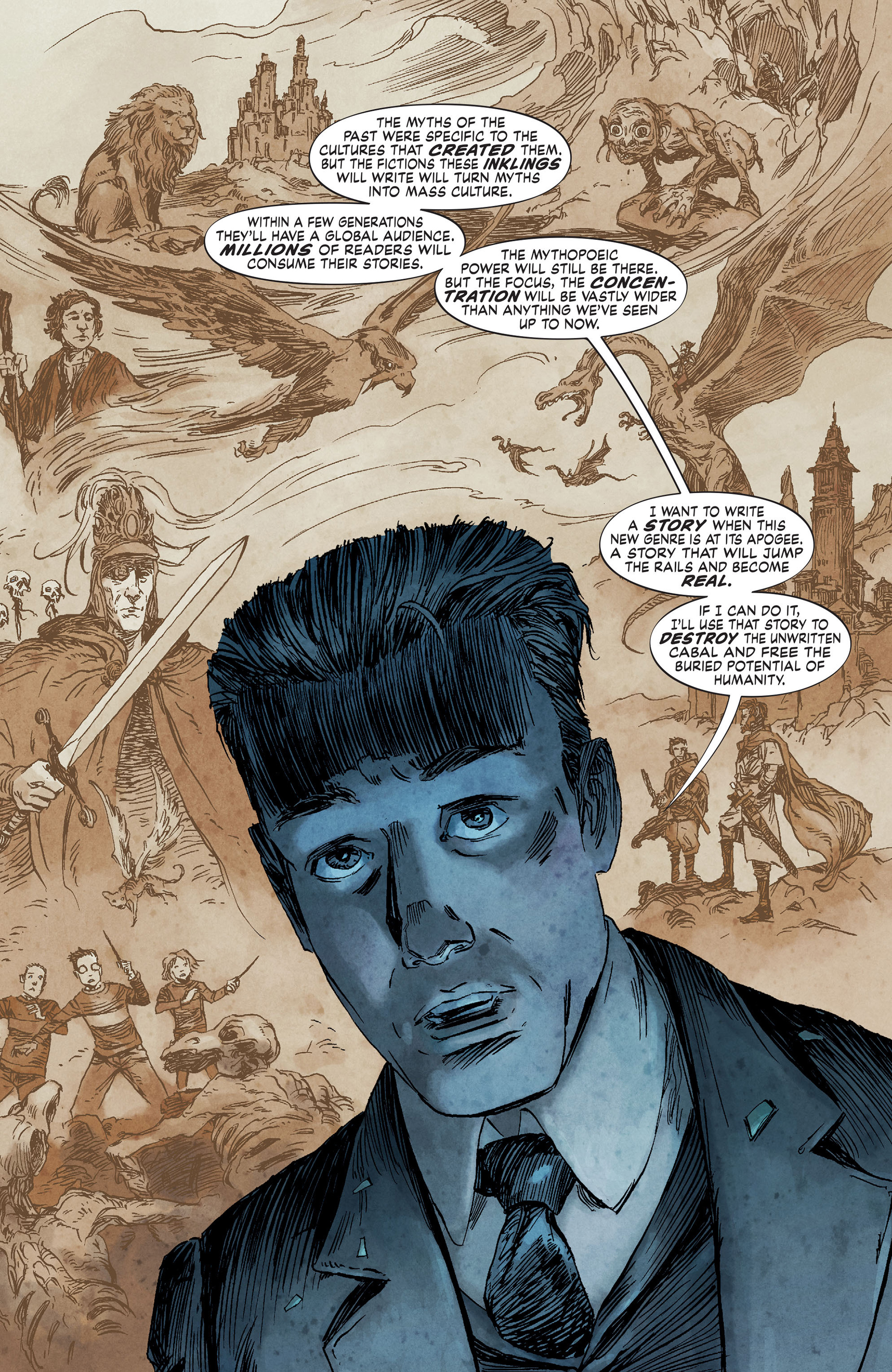 Read online The Unwritten: Apocalypse comic -  Issue #9 - 16
