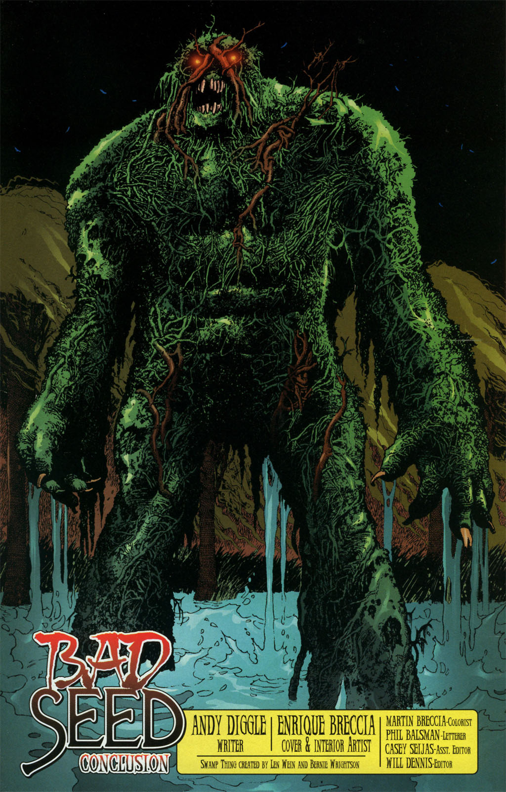 Read online Swamp Thing (2004) comic -  Issue #6 - 22