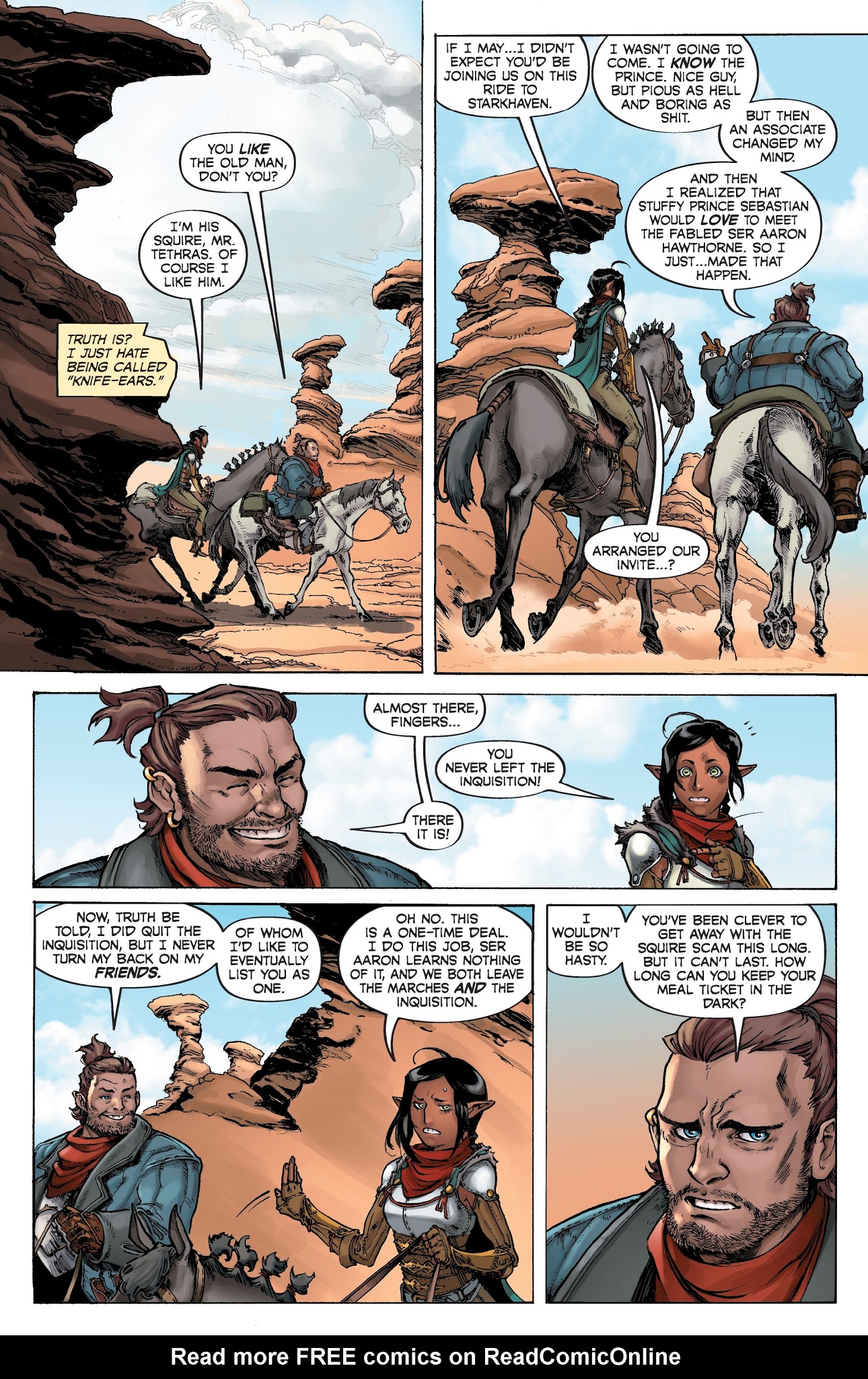 Read online Dragon Age: Knight Errant comic -  Issue #3 - 4