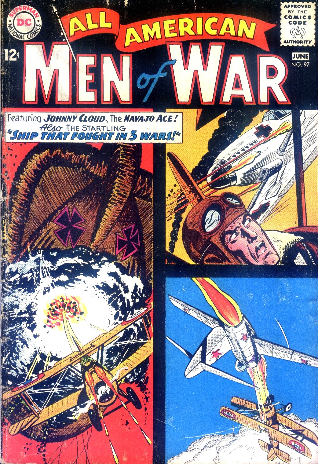 Read online All-American Men of War comic -  Issue #97 - 1