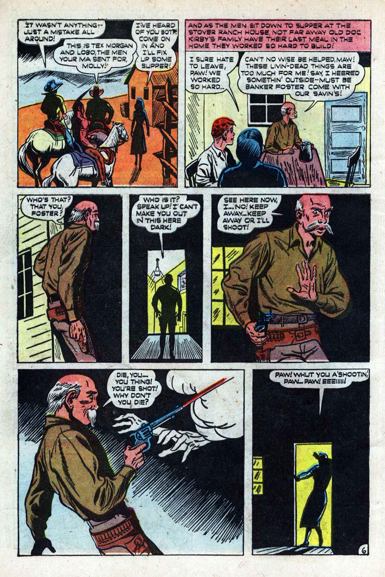 Read online Tex Morgan comic -  Issue #8 - 8
