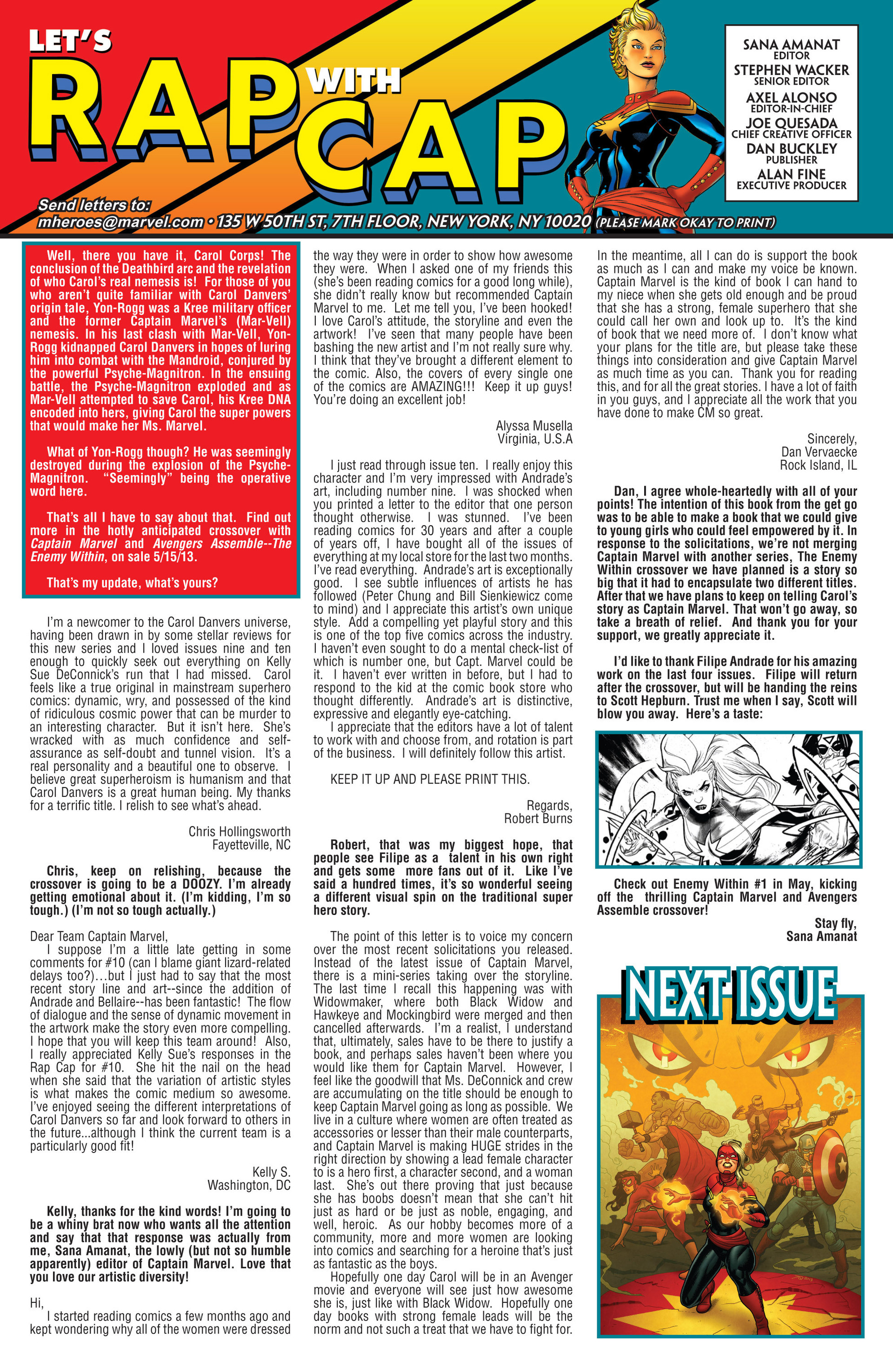 Read online Captain Marvel (2012) comic -  Issue #12 - 22