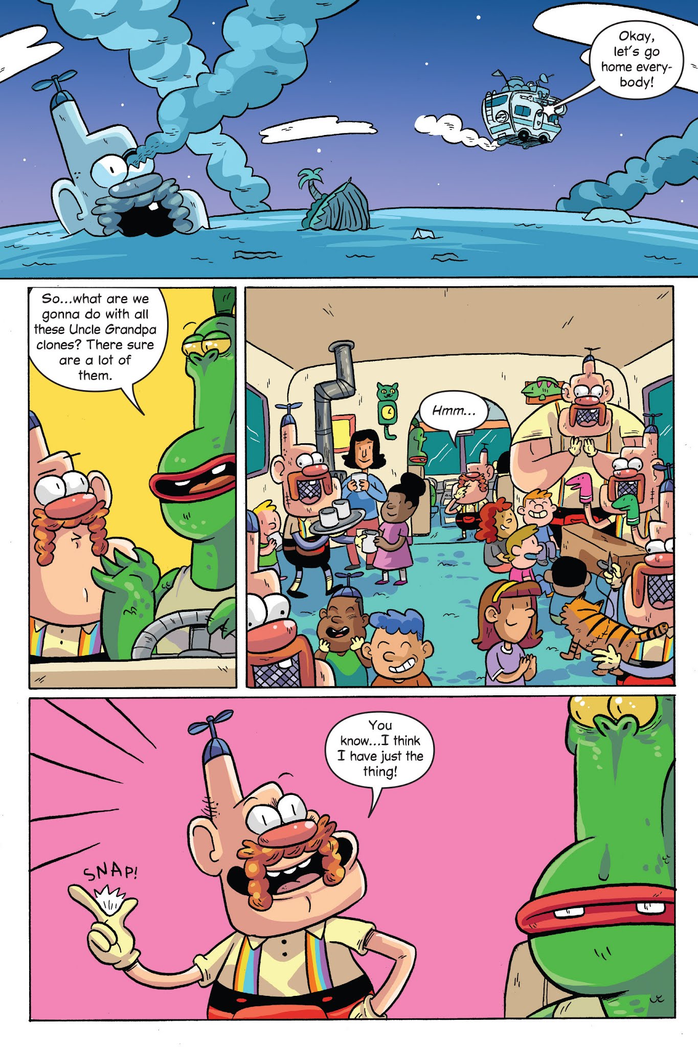 Read online Uncle Grandpa in Uncle Grandpaland comic -  Issue # TPB - 136