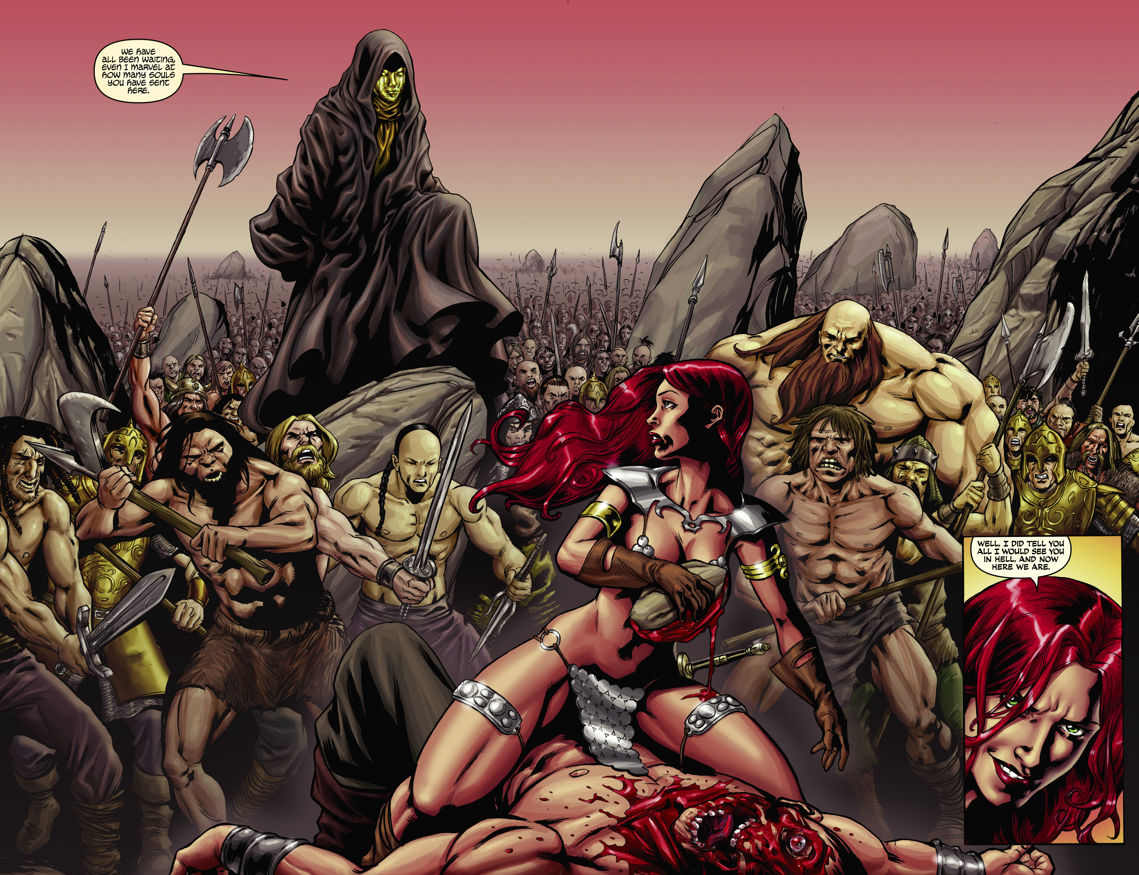 Read online Red Sonja Omnibus comic -  Issue # TPB 2 - 313