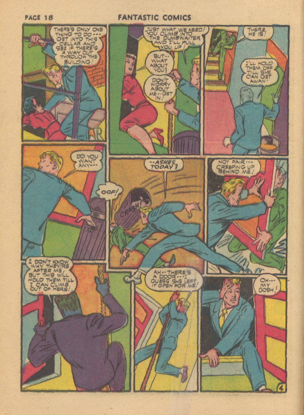 Read online Fantastic Comics comic -  Issue #23 - 19