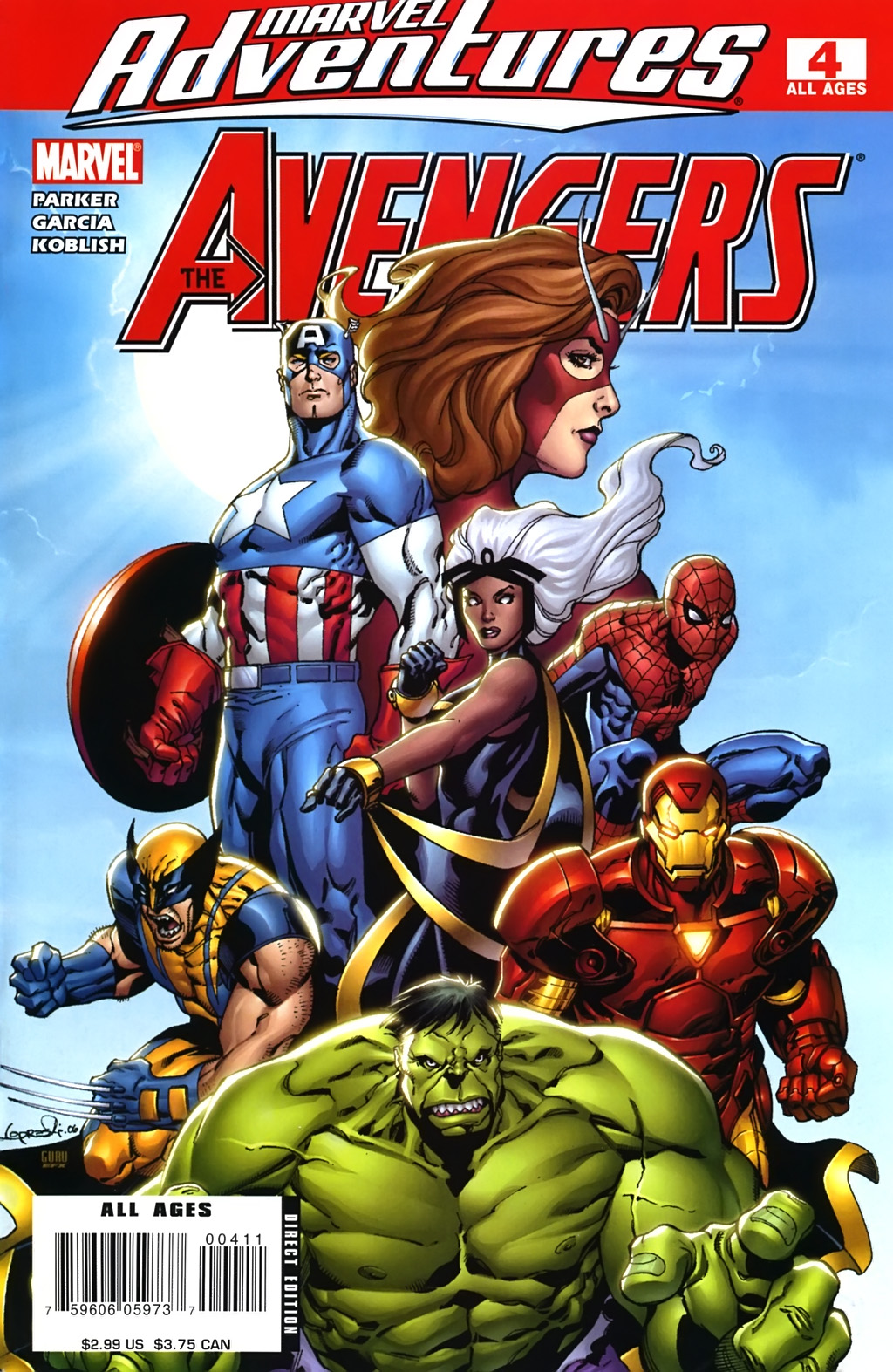 Read online Marvel Adventures The Avengers comic -  Issue #4 - 1