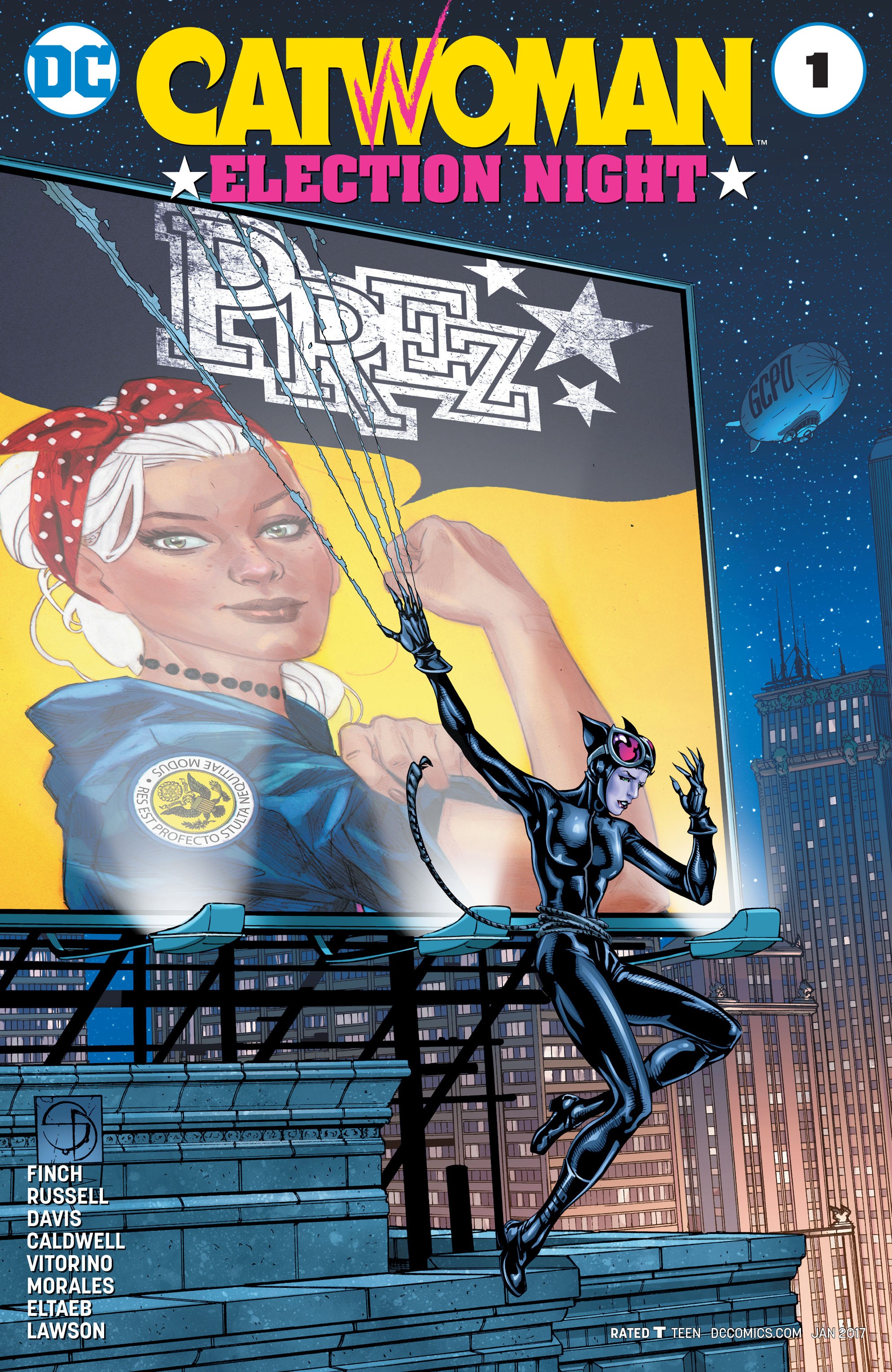 Read online Catwoman: Election Night comic -  Issue # Full - 1