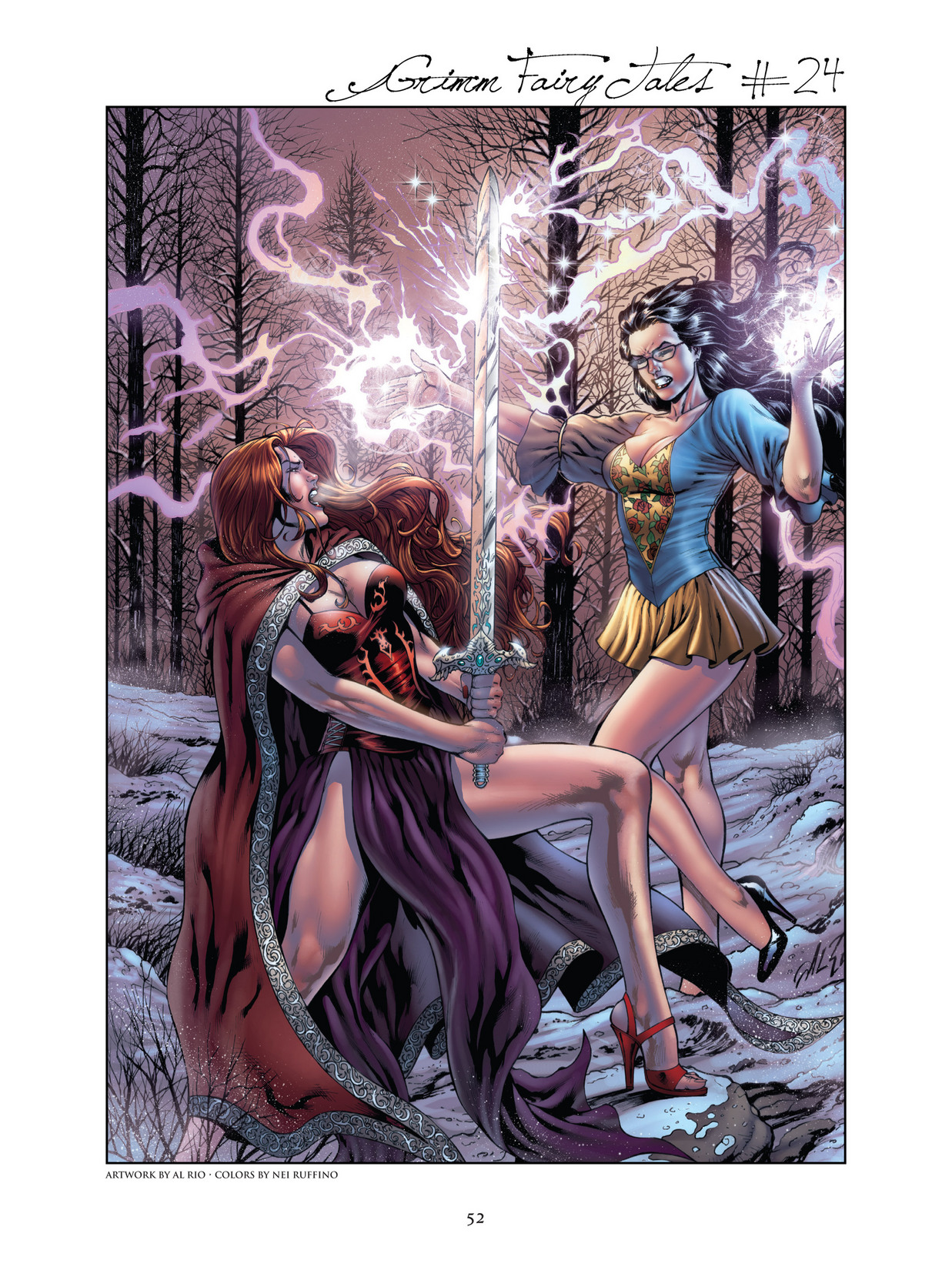 Read online Grimm Fairy Tales: Art Book comic -  Issue # TPB - 53