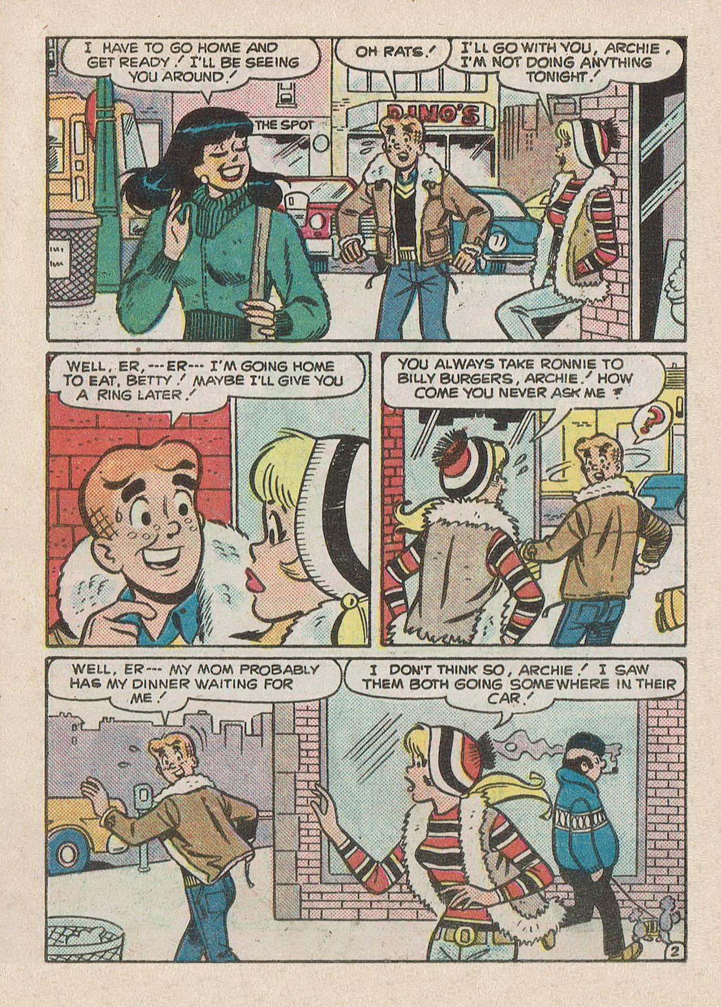 Read online Betty and Veronica Digest Magazine comic -  Issue #28 - 70