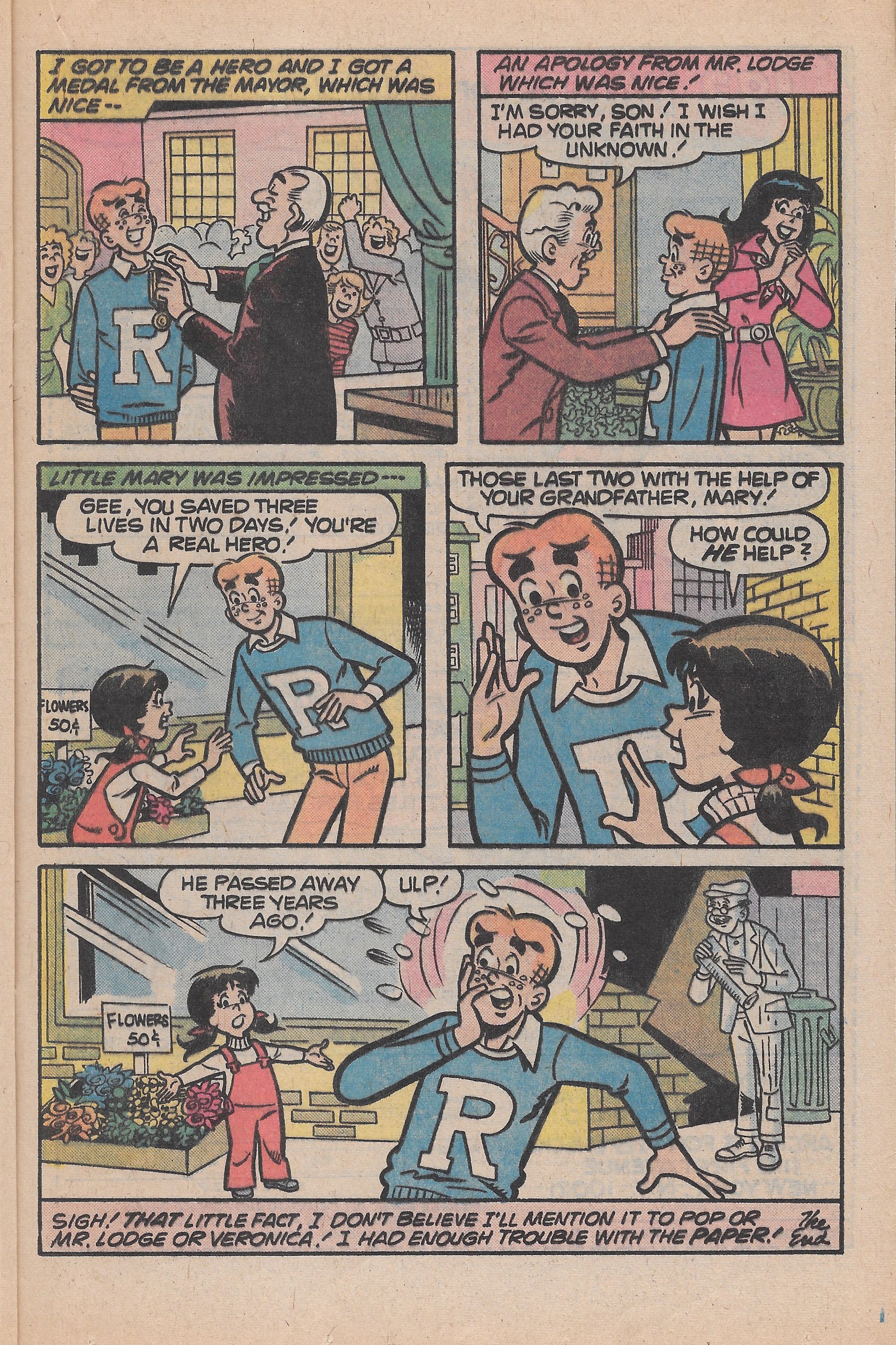 Read online Life With Archie (1958) comic -  Issue #197 - 17
