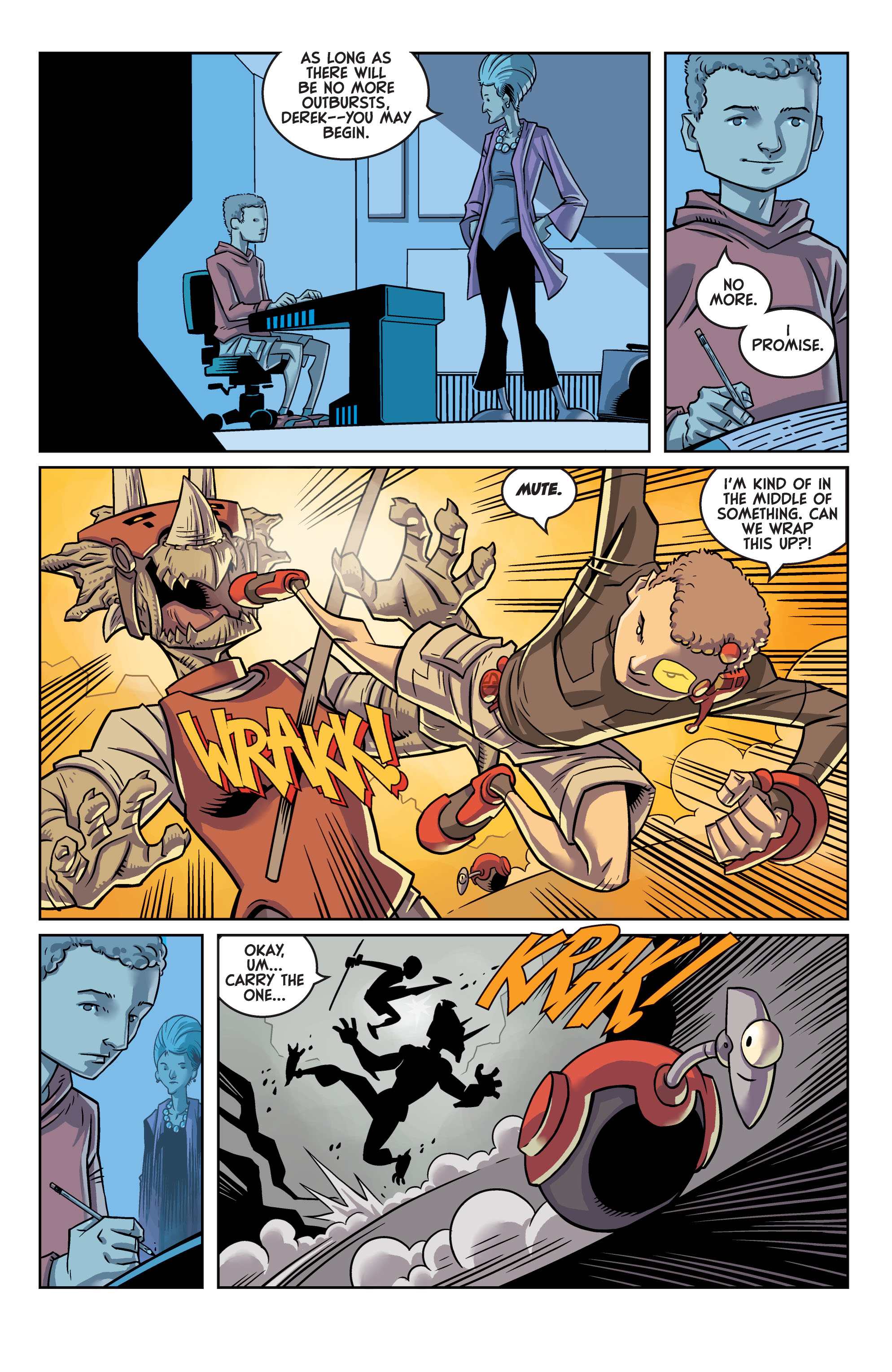 Read online Super Dinosaur (2011) comic -  Issue #8 - 16
