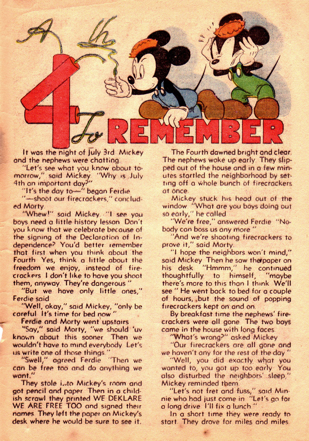 Read online Walt Disney's Comics and Stories comic -  Issue #83 - 41