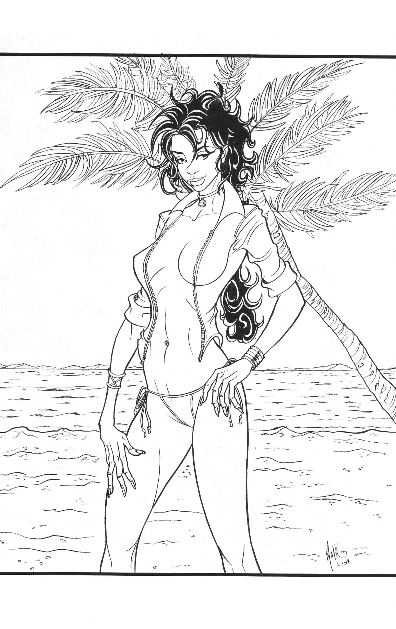 Read online Gold Digger Swimsuit Special comic -  Issue #7 - 44