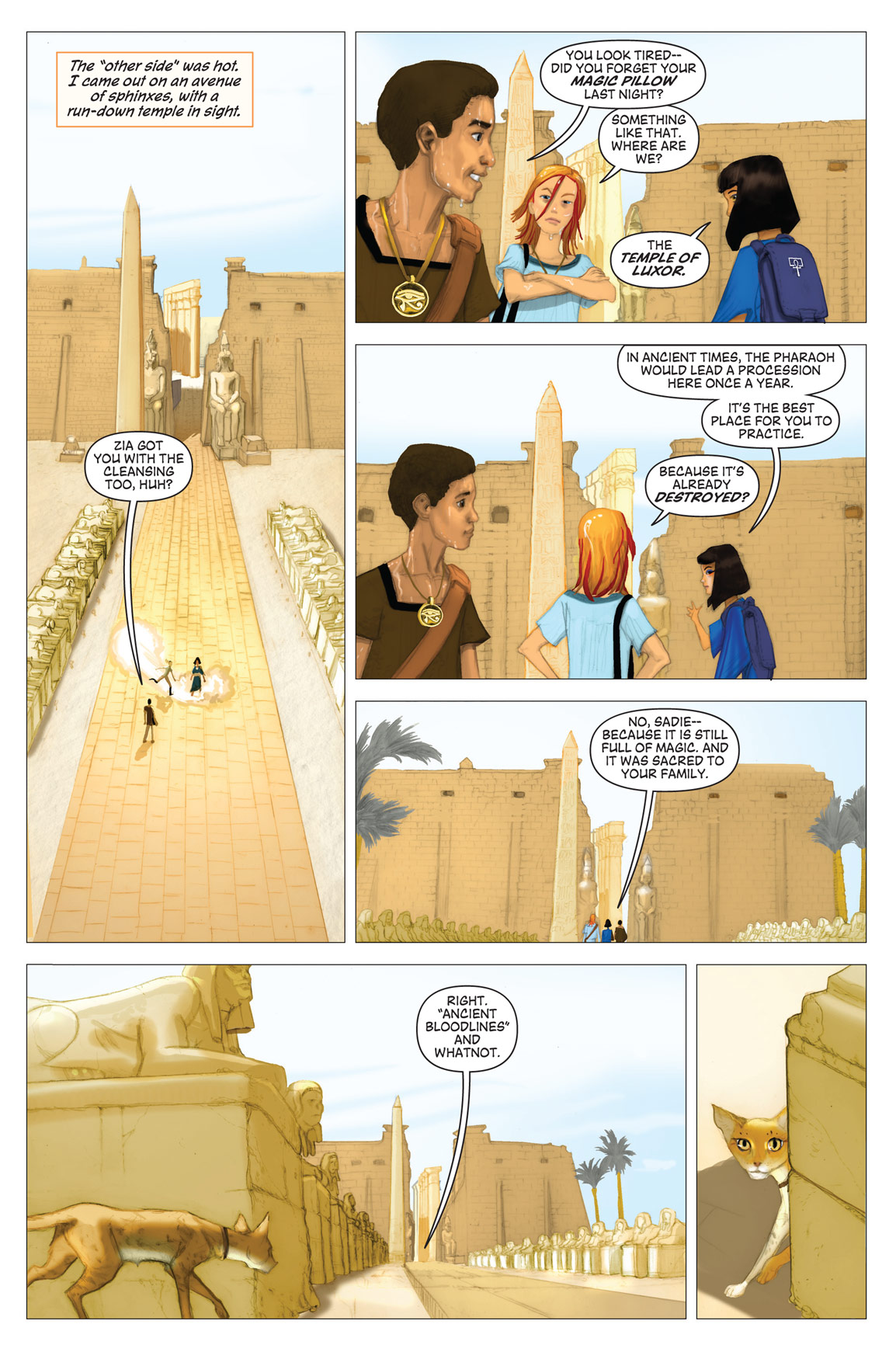 Read online The Kane Chronicles comic -  Issue # TPB 1 - 76