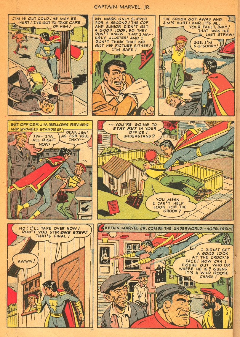 Read online Captain Marvel, Jr. comic -  Issue #84 - 16