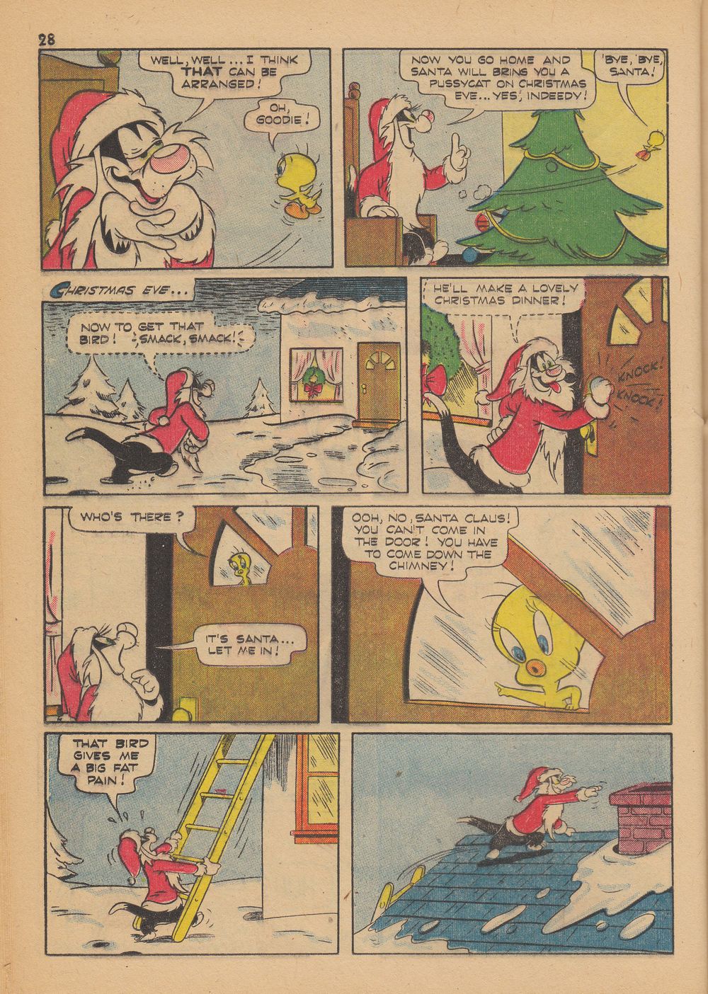 Read online Bugs Bunny's Christmas Funnies comic -  Issue # TPB 5 - 30