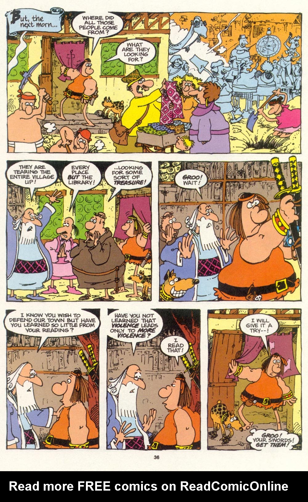 Read online Sergio Aragonés Groo the Wanderer comic -  Issue #100 - 37