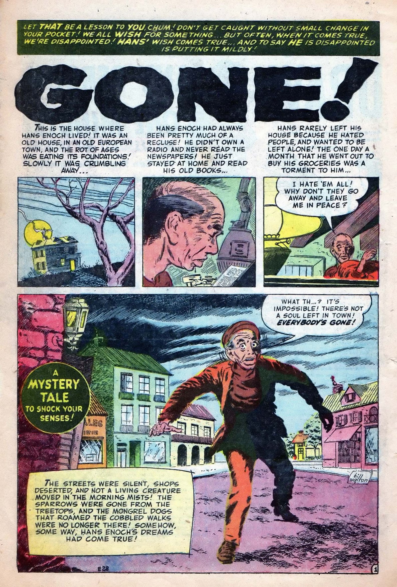 Read online Mystery Tales comic -  Issue #19 - 22