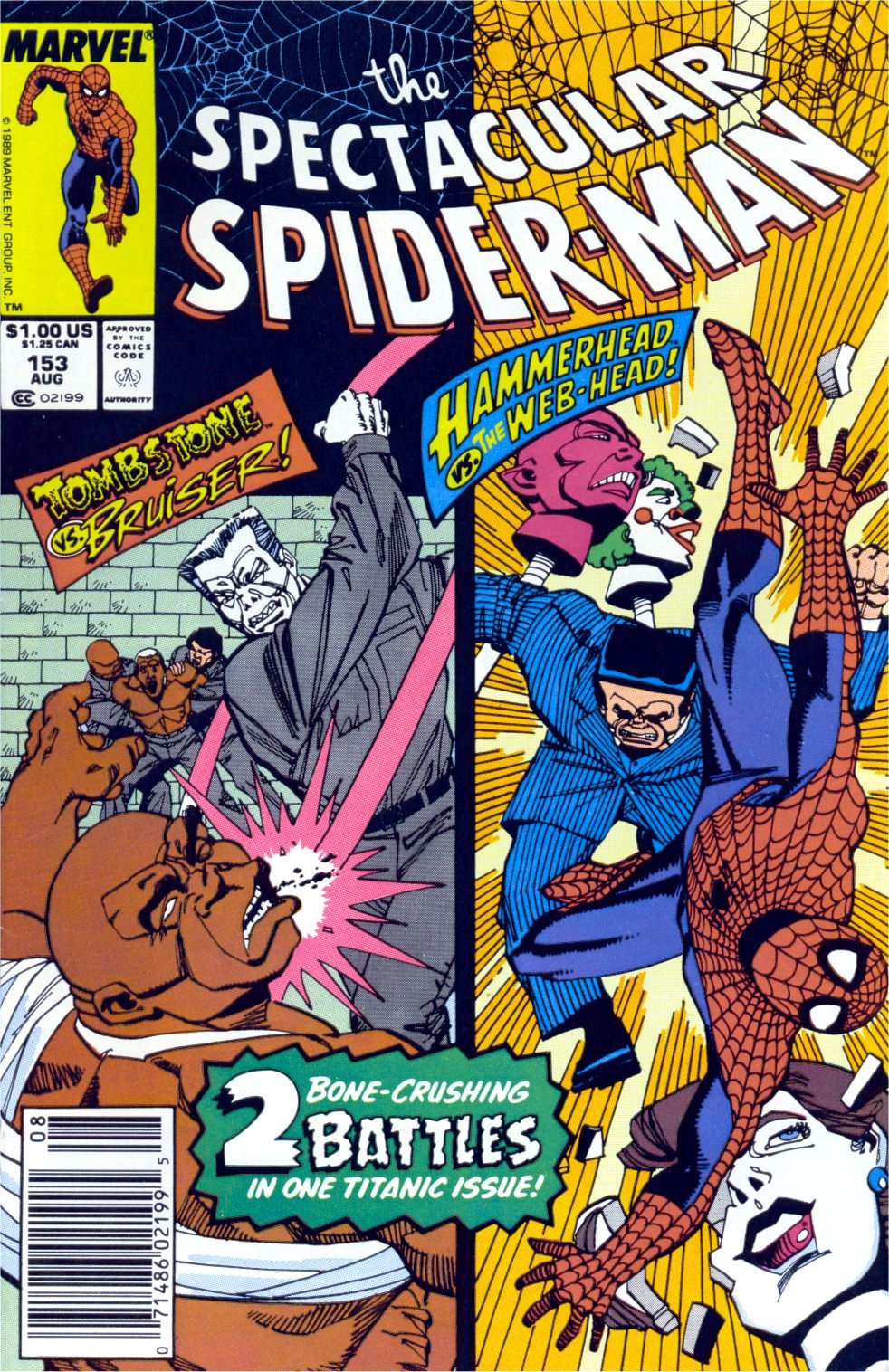 Read online The Spectacular Spider-Man (1976) comic -  Issue #153 - 1