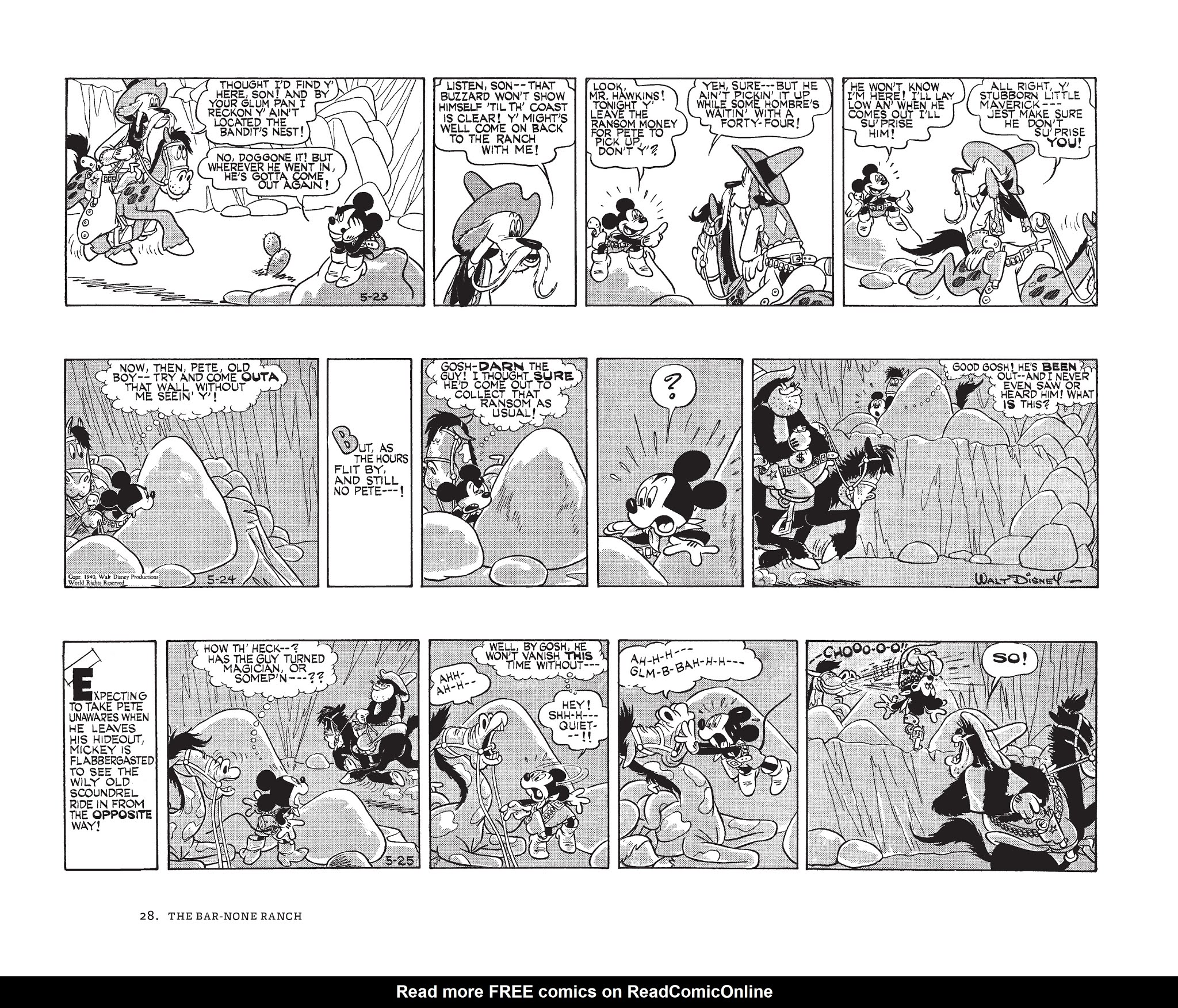 Read online Walt Disney's Mickey Mouse by Floyd Gottfredson comic -  Issue # TPB 6 (Part 1) - 28