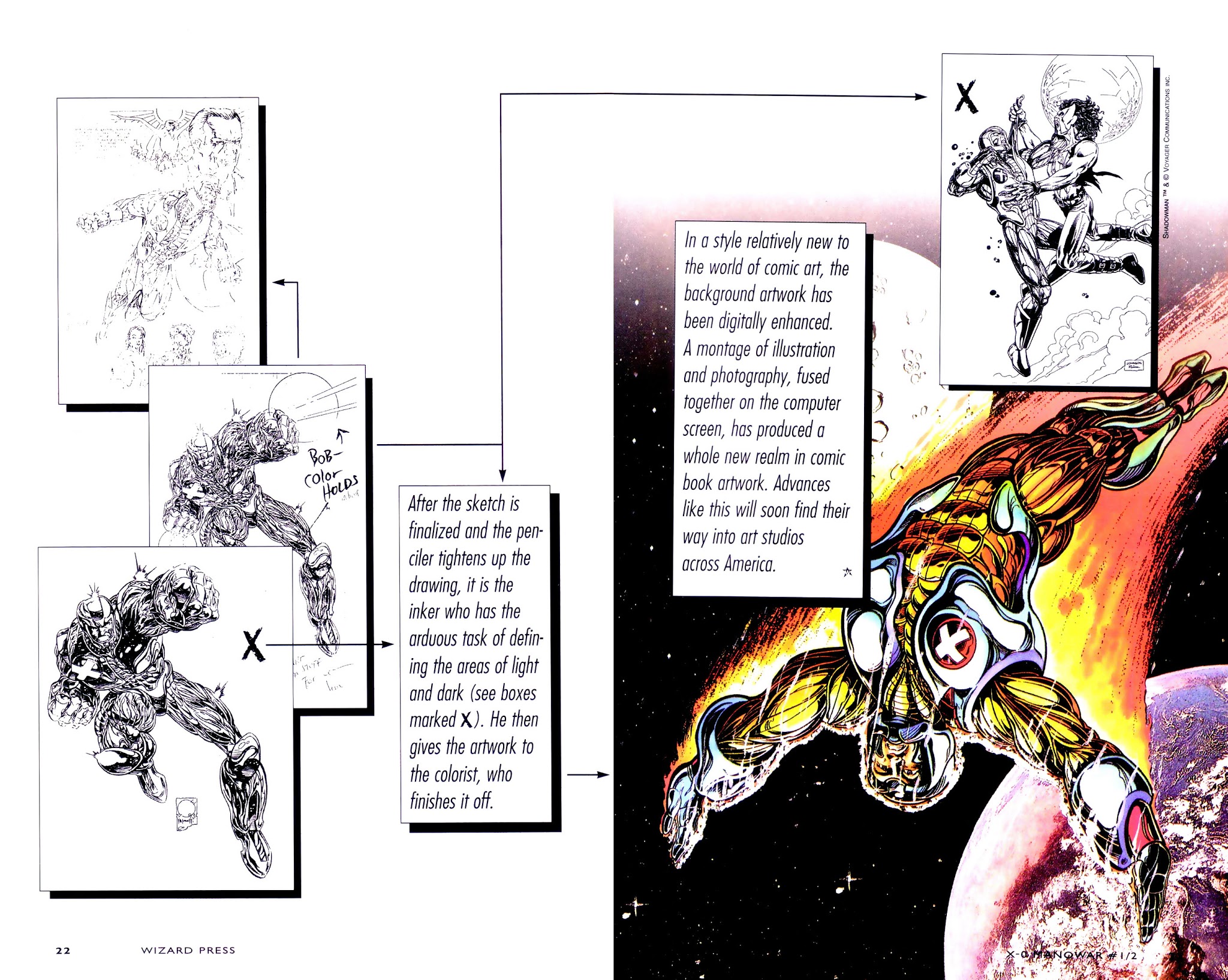 Read online X-O Manowar (1992) comic -  Issue #0.5 - 22