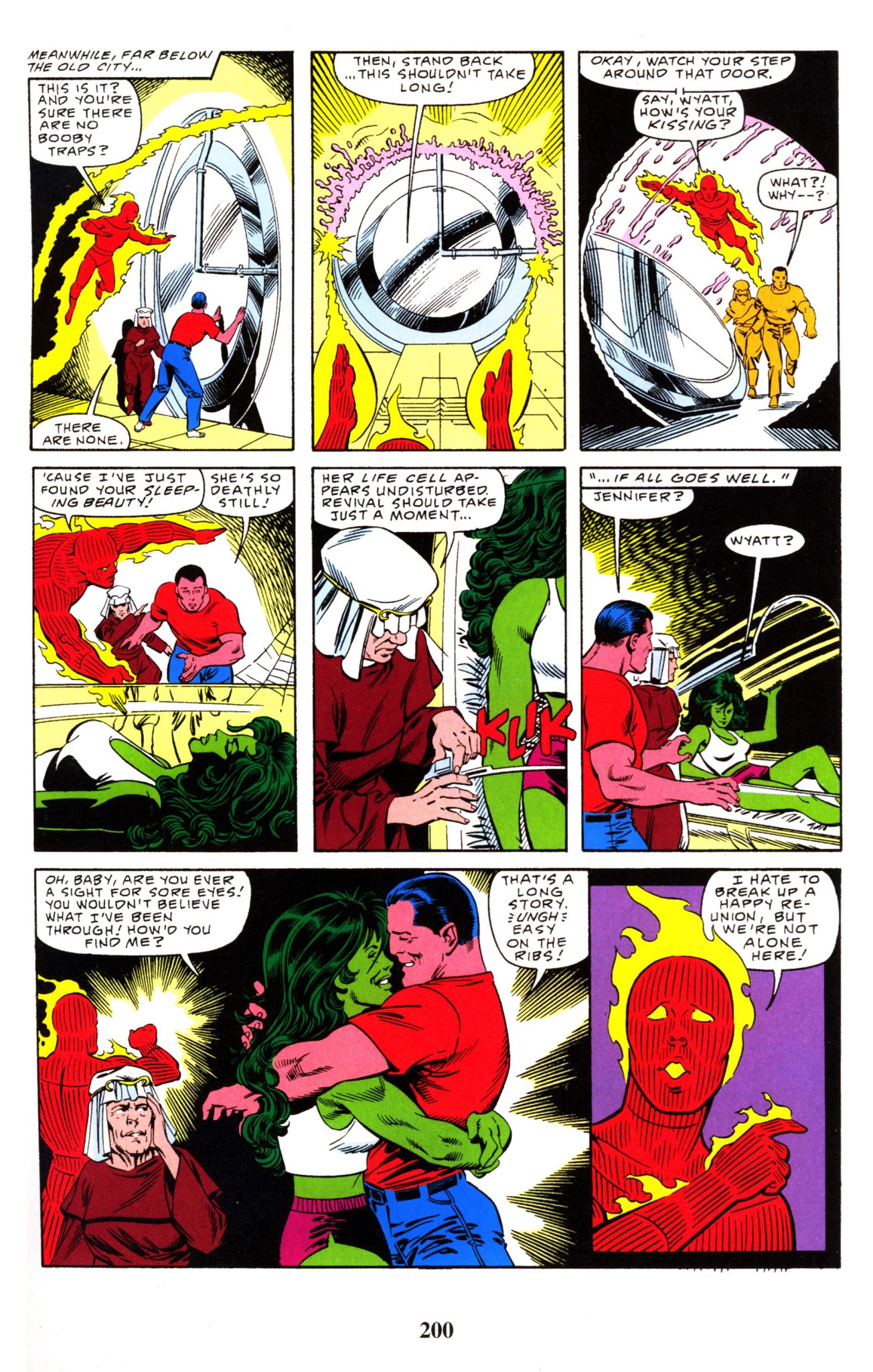Read online Fantastic Four Visionaries: John Byrne comic -  Issue # TPB 8 - 200
