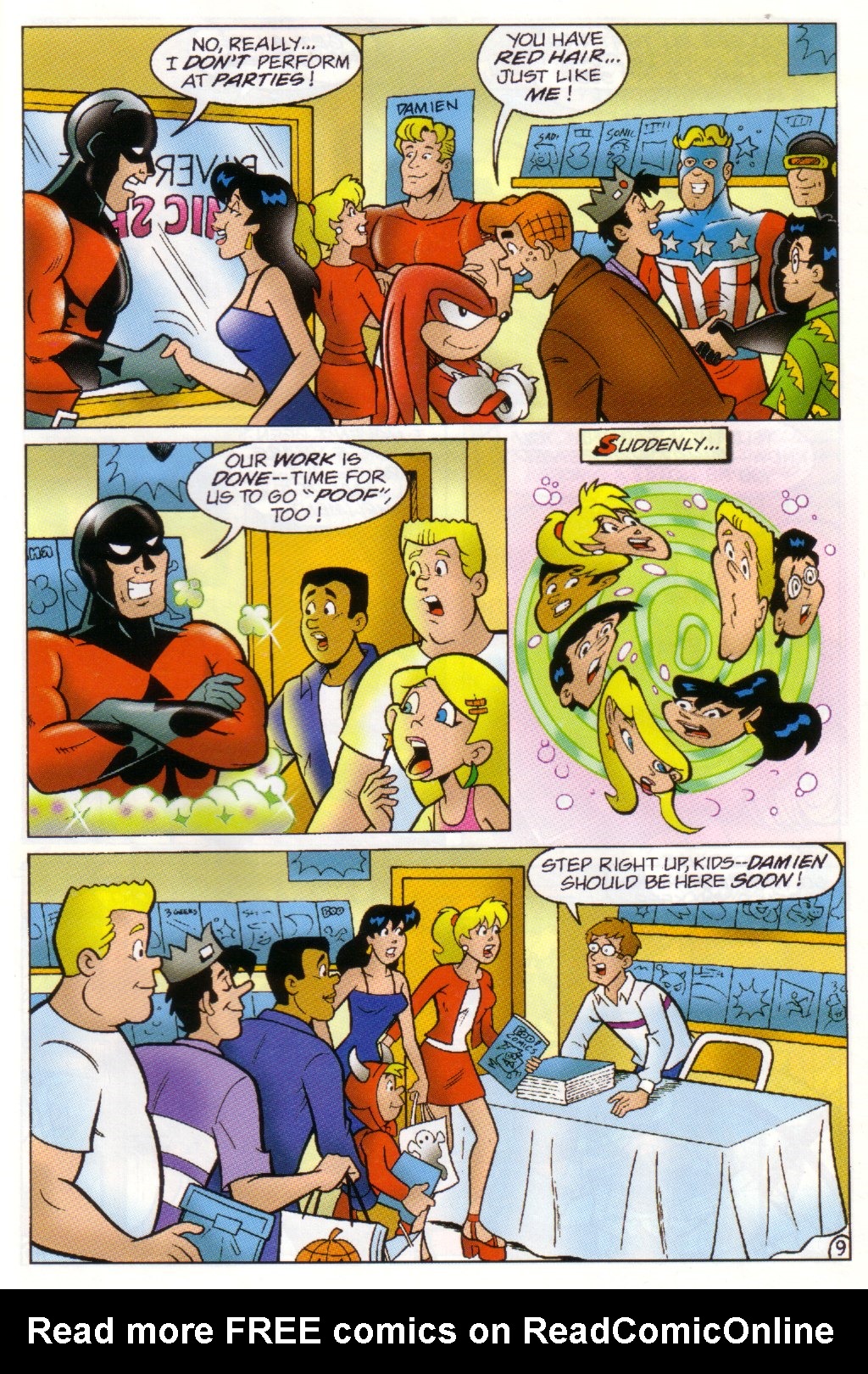 Read online Archie's Weird Mysteries 1999 comic -  Issue # Full - 10