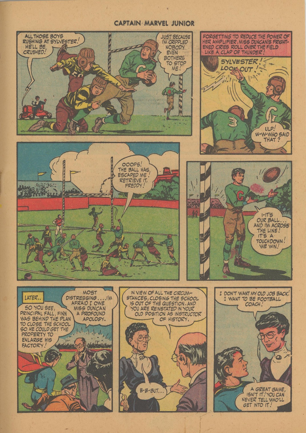 Read online Captain Marvel, Jr. comic -  Issue #26 - 22