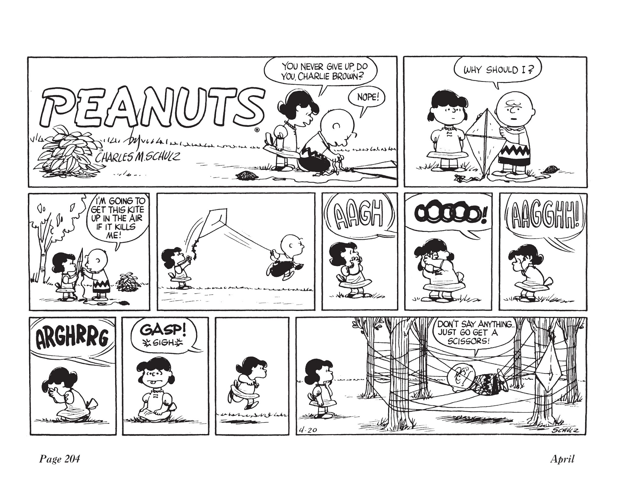 Read online The Complete Peanuts comic -  Issue # TPB 4 - 218