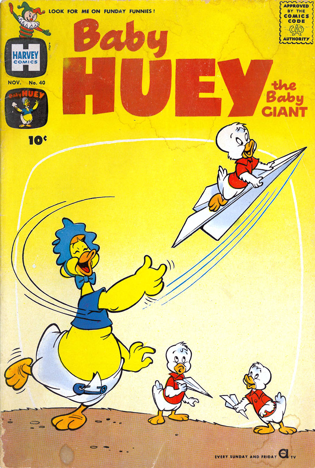 Read online Baby Huey, the Baby Giant comic -  Issue #40 - 1