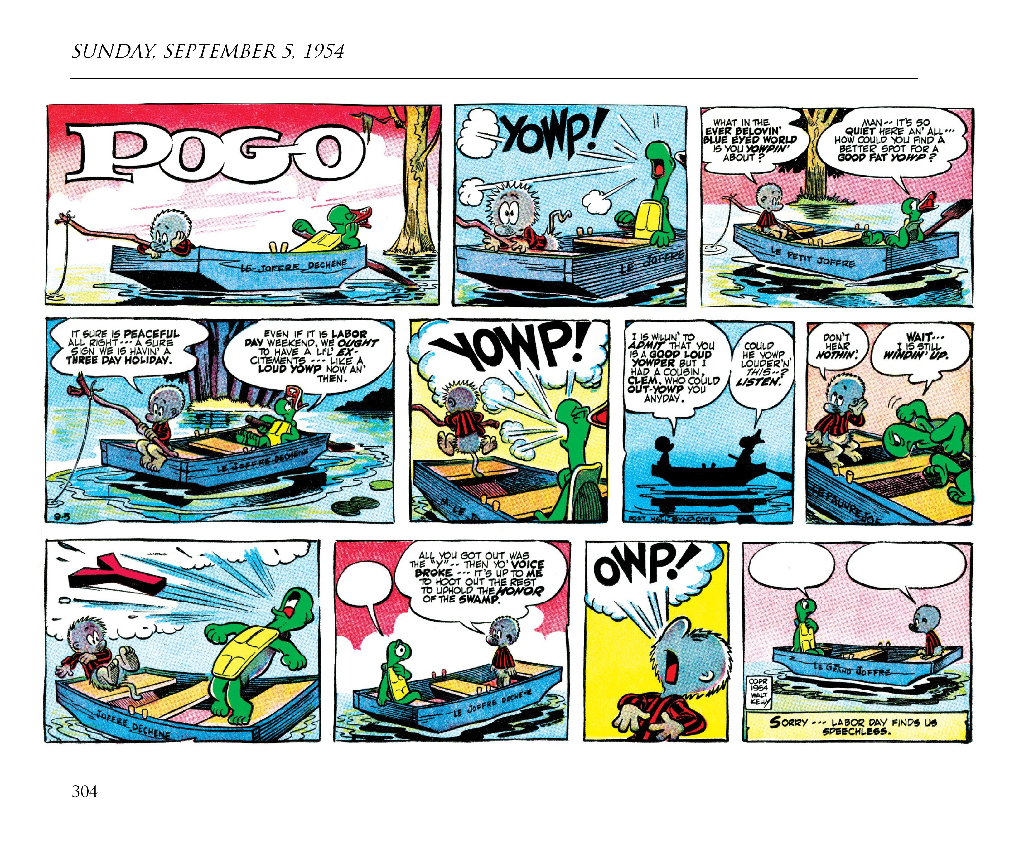 Read online Pogo by Walt Kelly: The Complete Syndicated Comic Strips comic -  Issue # TPB 3 (Part 4) - 16