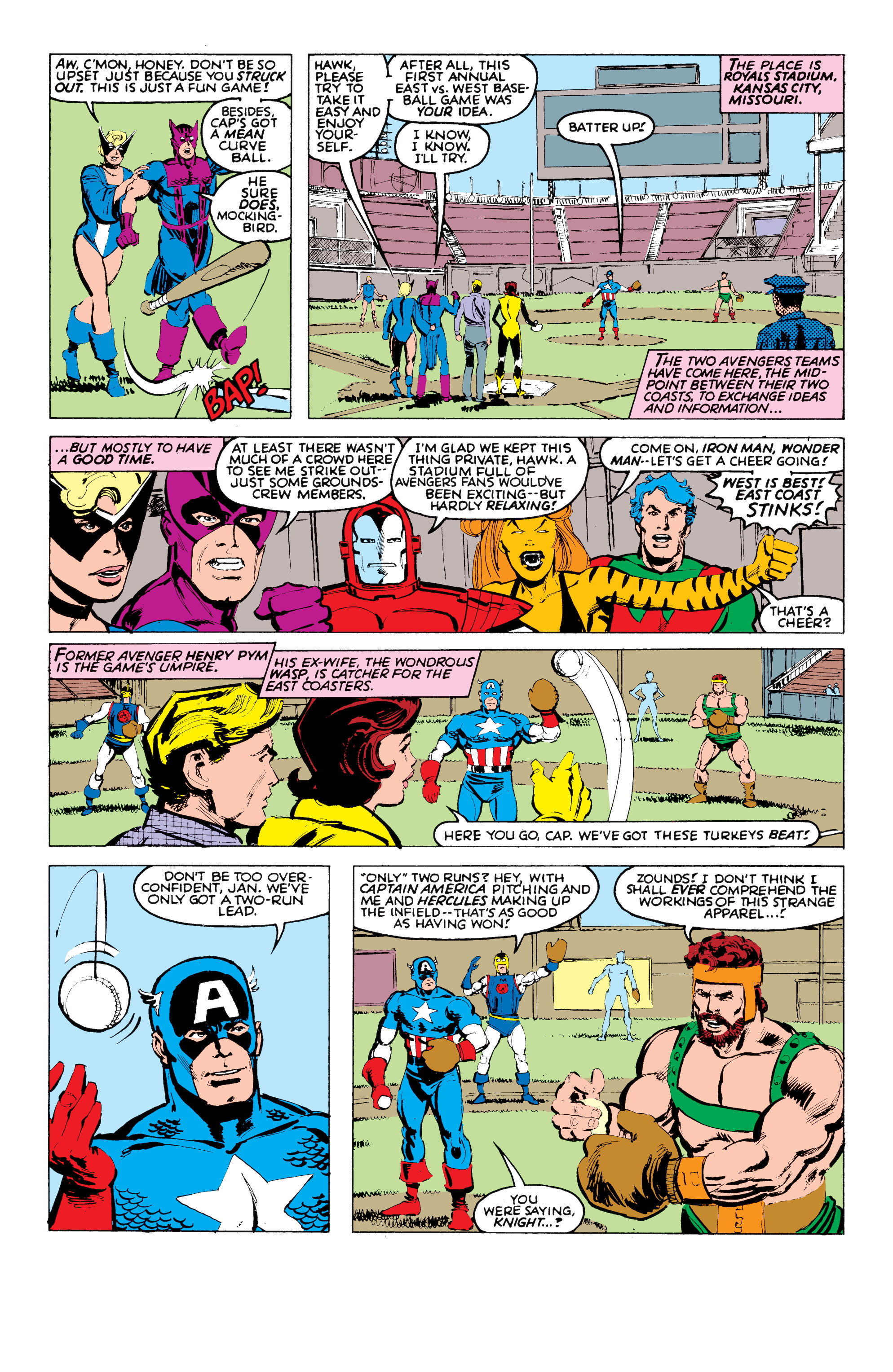 Read online Avengers West Coast Epic Collection: How The West Was Won comic -  Issue #Avengers West Coast Epic Collection Lost in Space-Time (Part 2) - 45