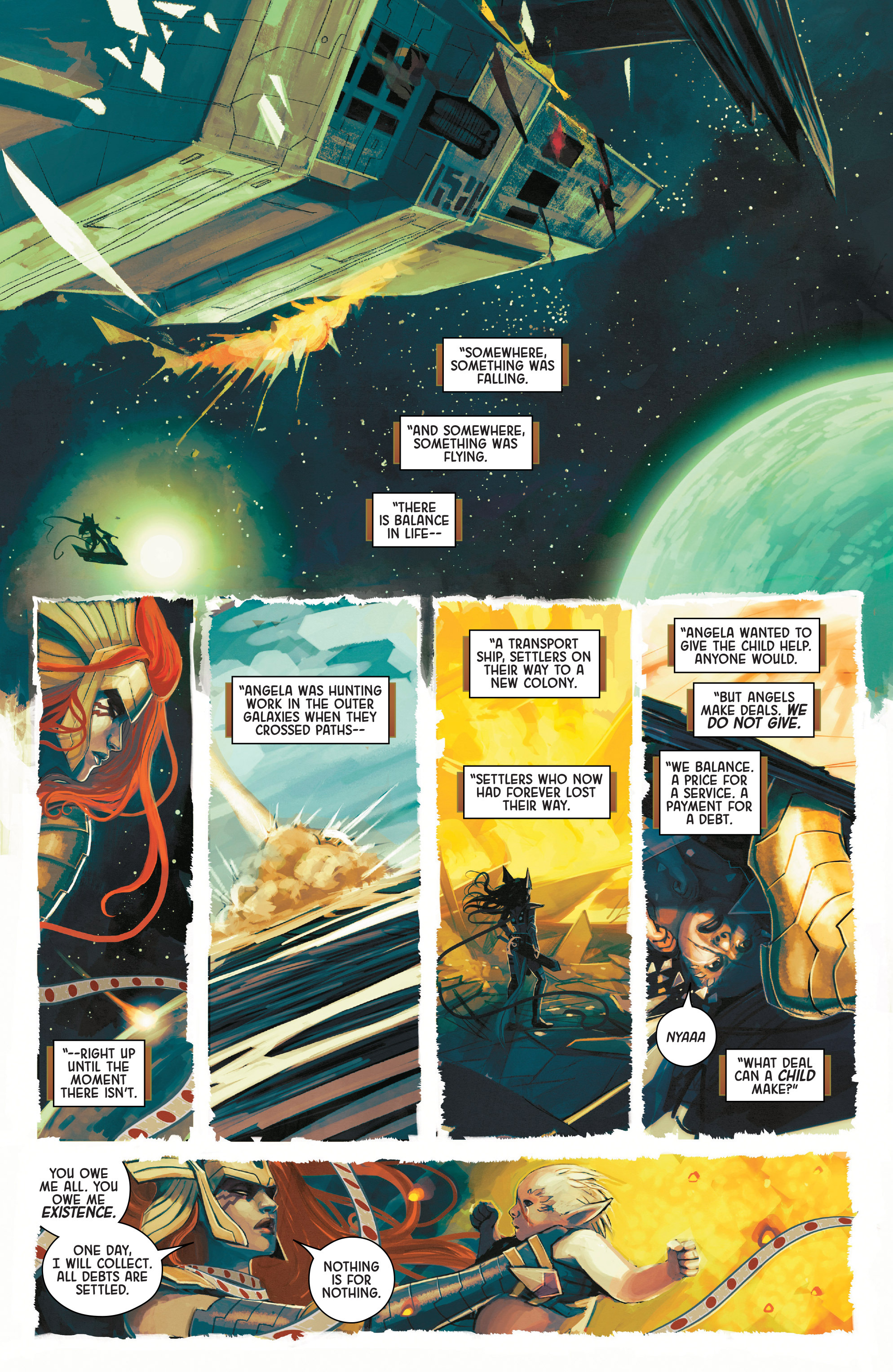 Read online Angela: Asgard's Assassin comic -  Issue #1 - 13