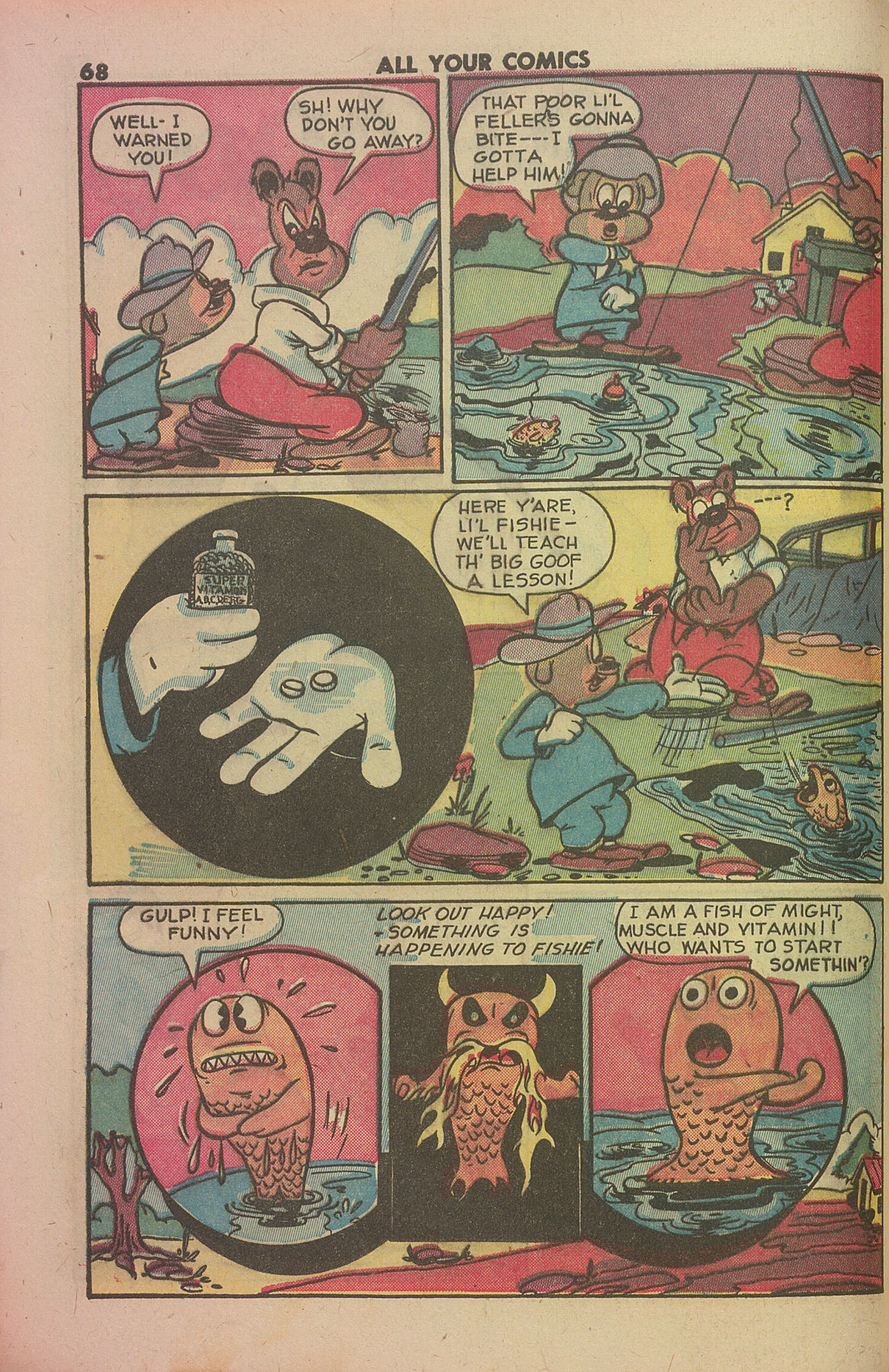 Read online Fox Comics Annual comic -  Issue # TPB 3 - 70