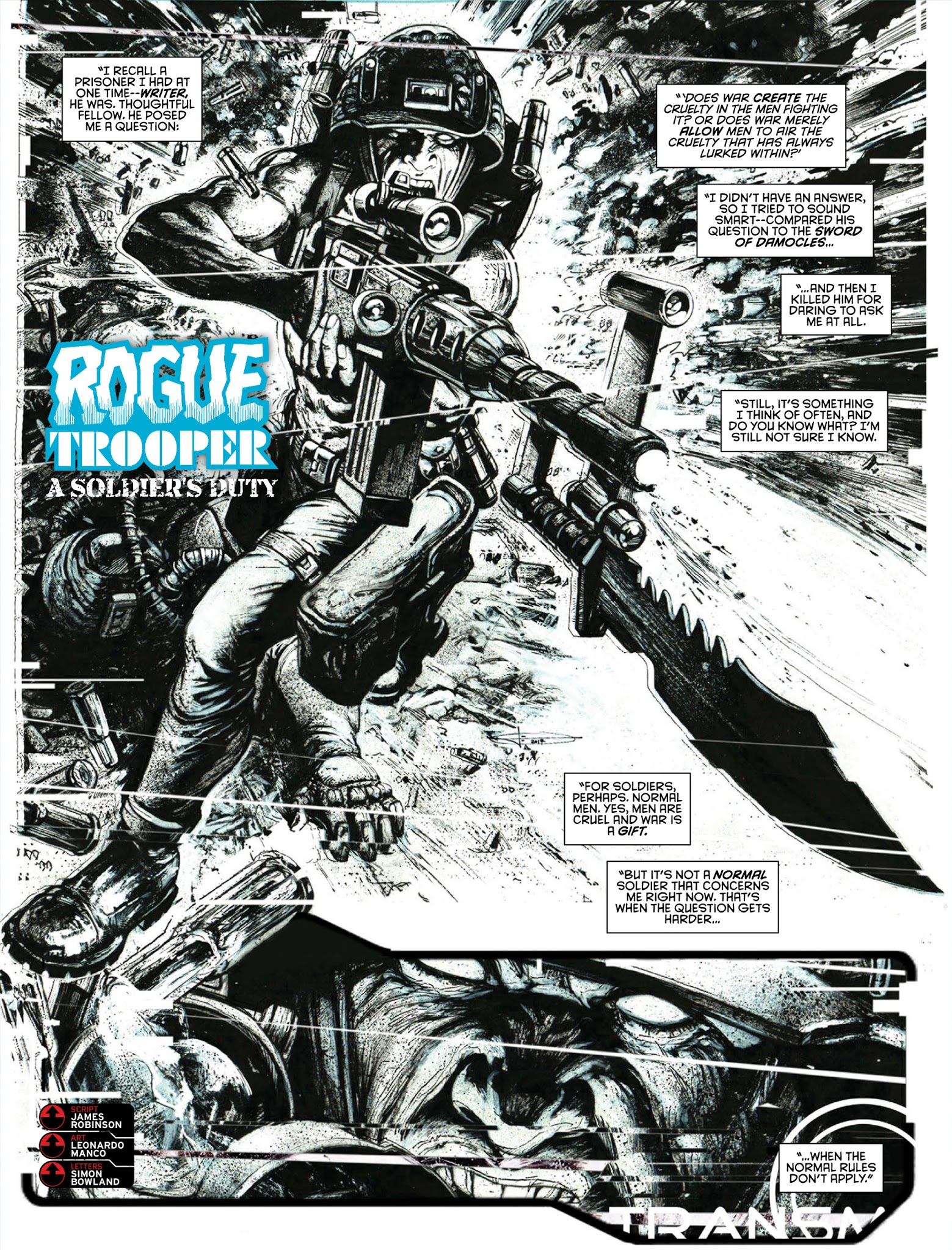 Read online 2000 AD comic -  Issue #2050 - 9