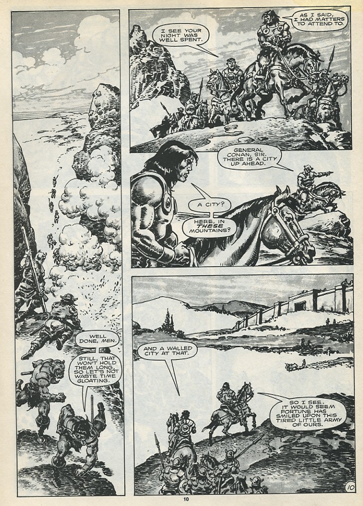 Read online The Savage Sword Of Conan comic -  Issue #173 - 12