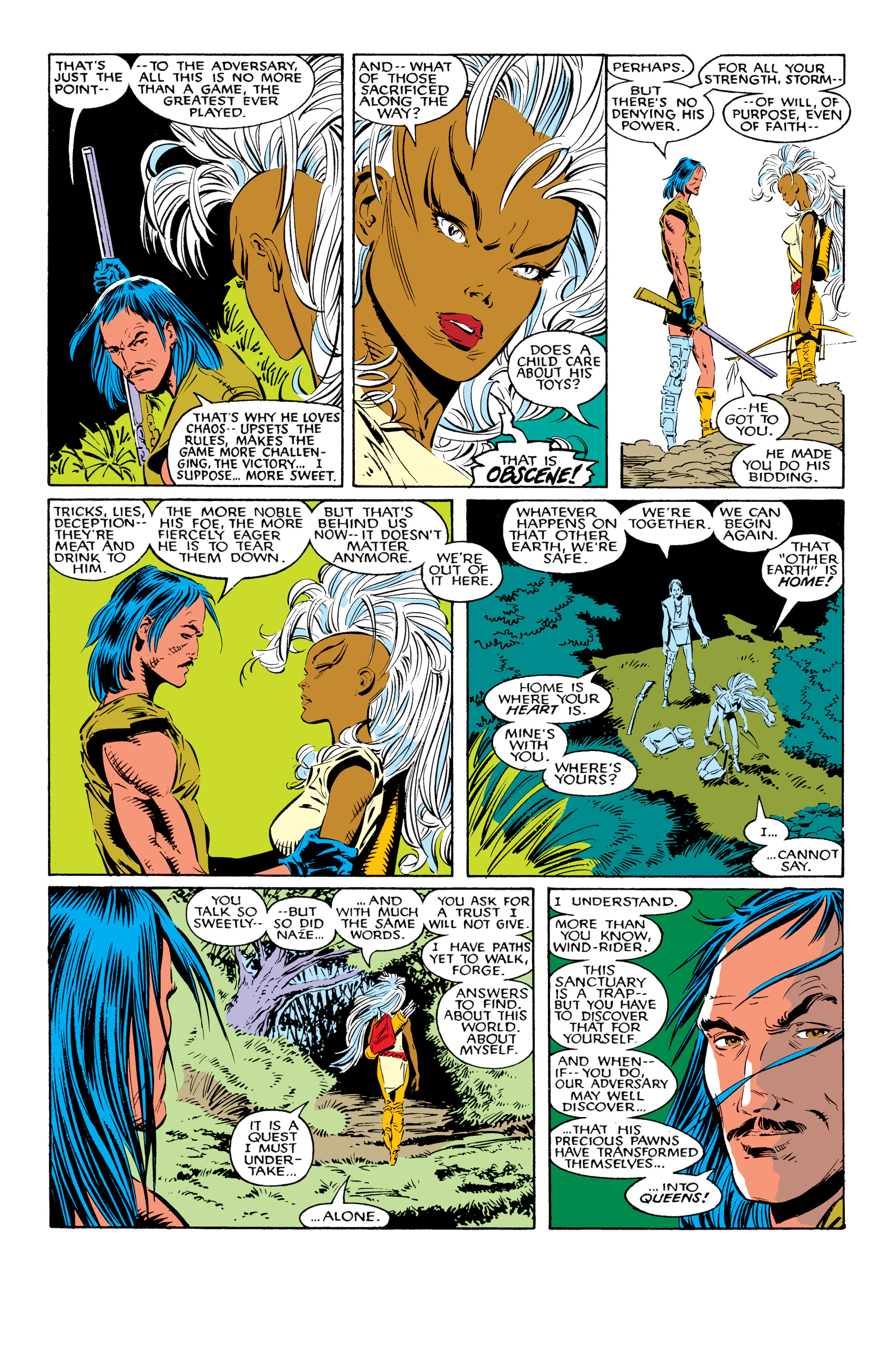 Read online X-Men Milestones: Fall of the Mutants comic -  Issue # TPB (Part 1) - 45