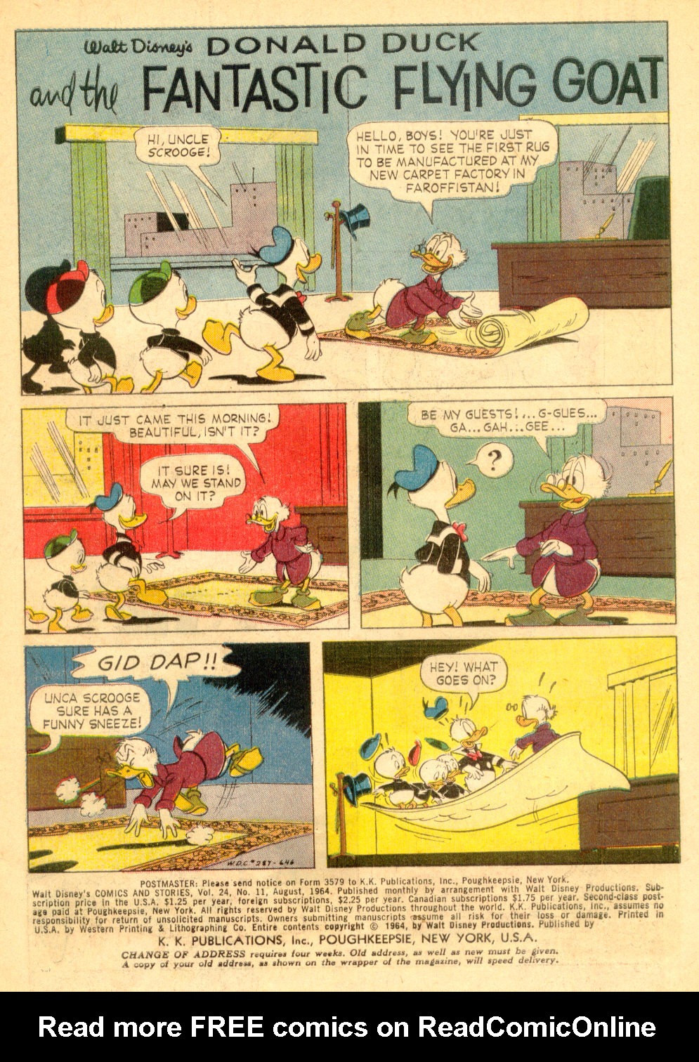 Read online Walt Disney's Comics and Stories comic -  Issue #287 - 2