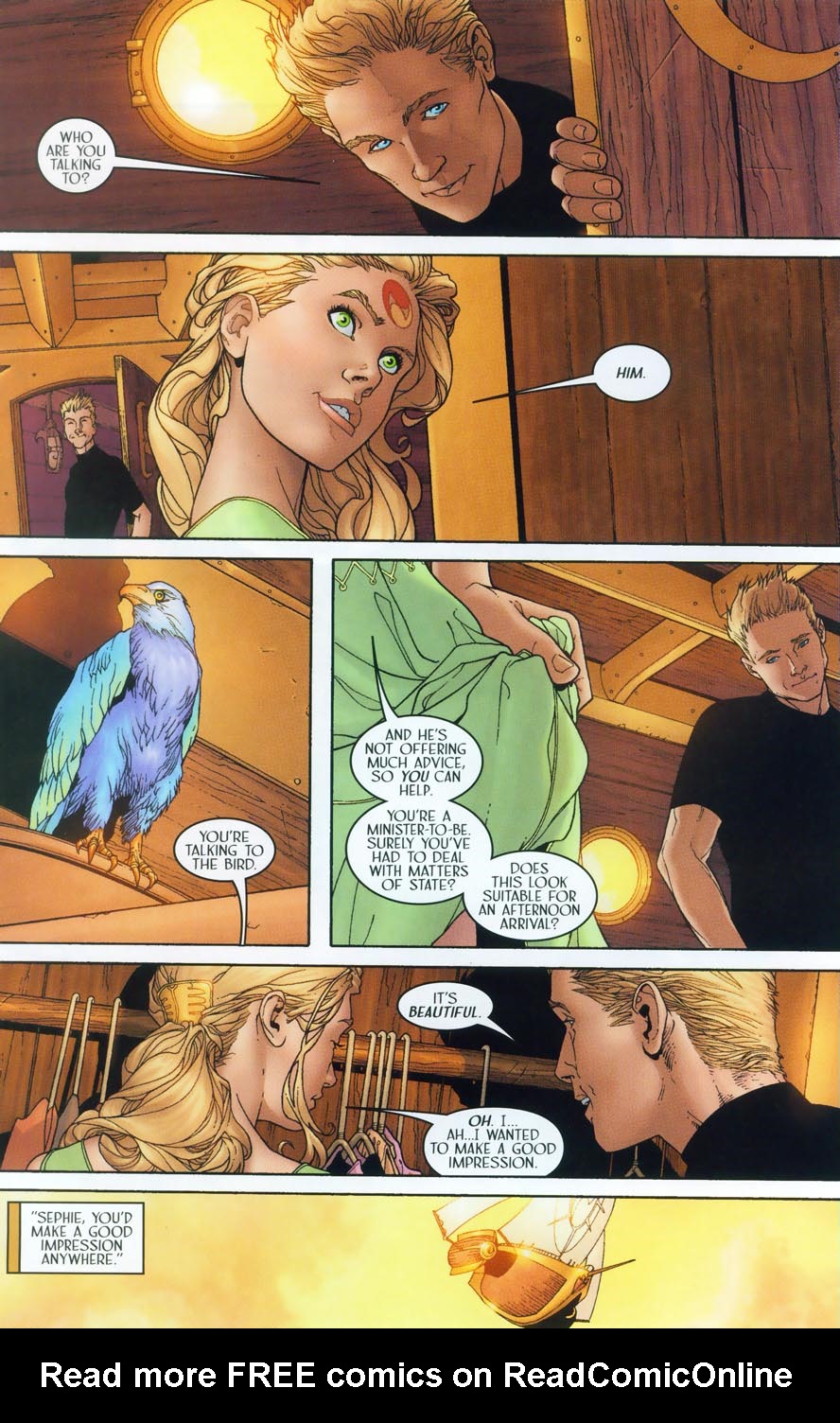 Read online Meridian comic -  Issue #36 - 13