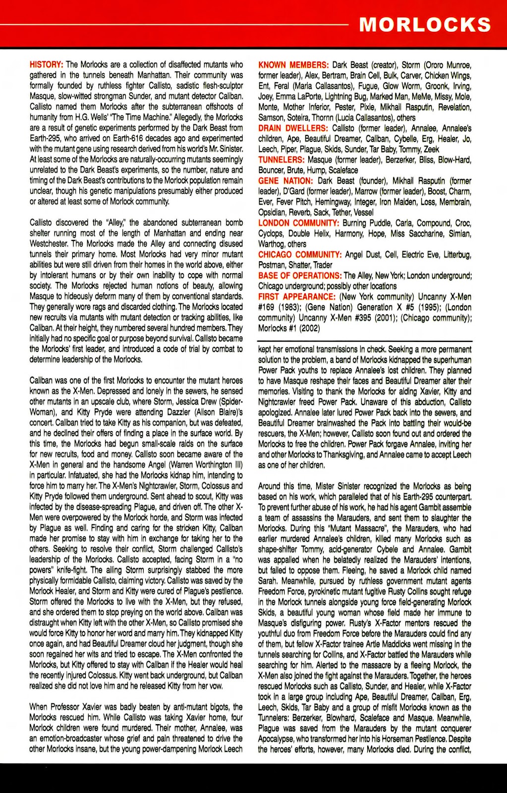 All-New Official Handbook of the Marvel Universe A to Z issue 7 - Page 53