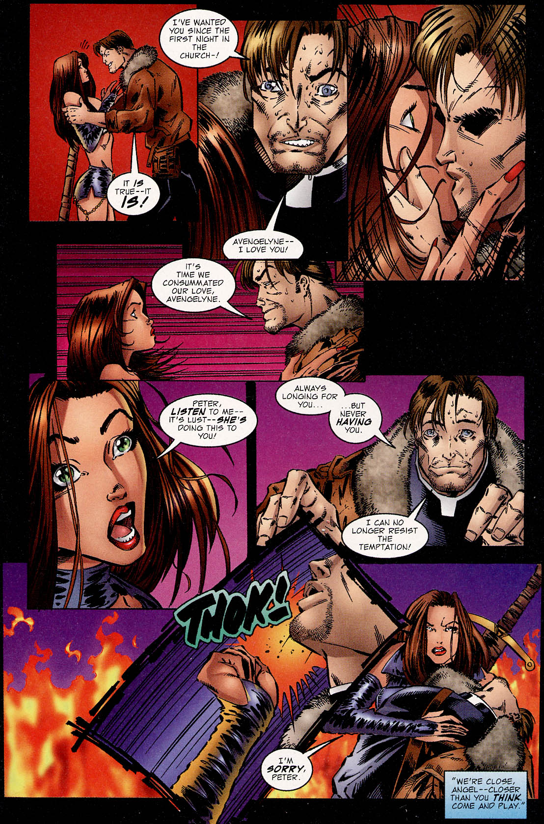 Read online Avengelyne: Deadly Sins comic -  Issue #1 - 19