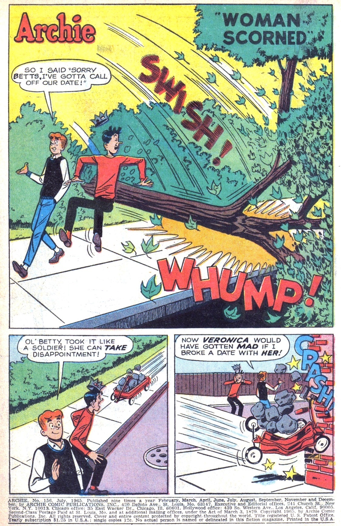 Read online Archie (1960) comic -  Issue #156 - 3
