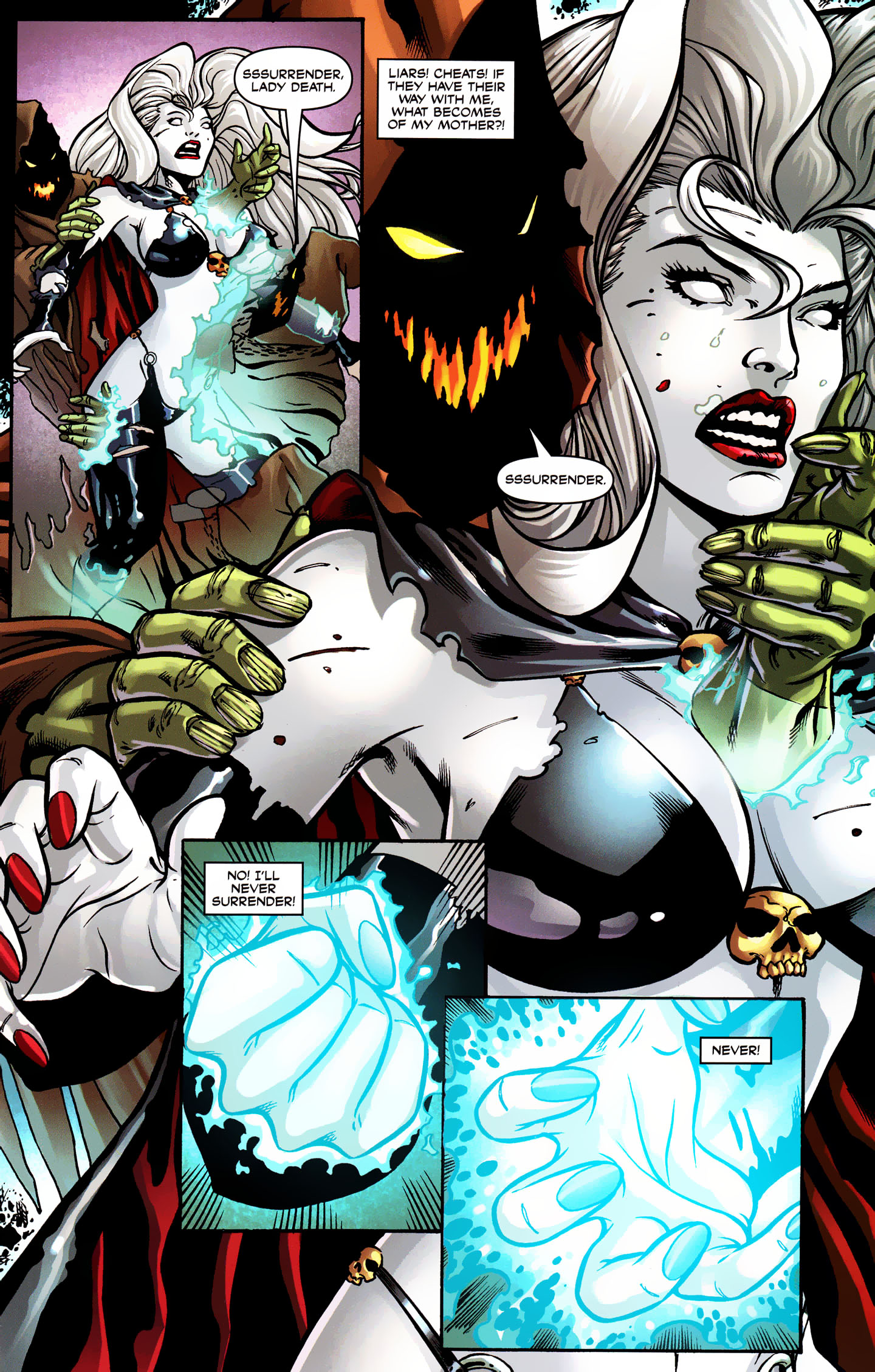 Read online Lady Death: Origins - Cursed comic -  Issue #1 - 29