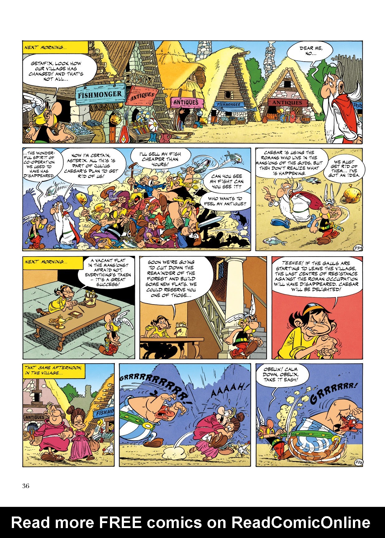 Read online Asterix comic -  Issue #17 - 37