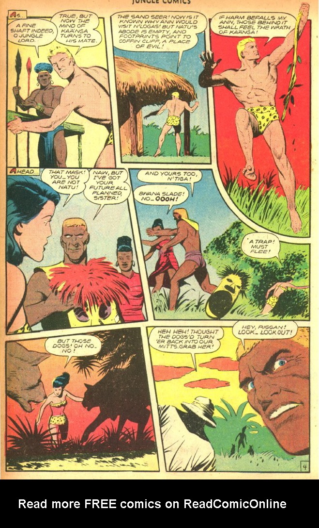 Read online Jungle Comics comic -  Issue #90 - 6