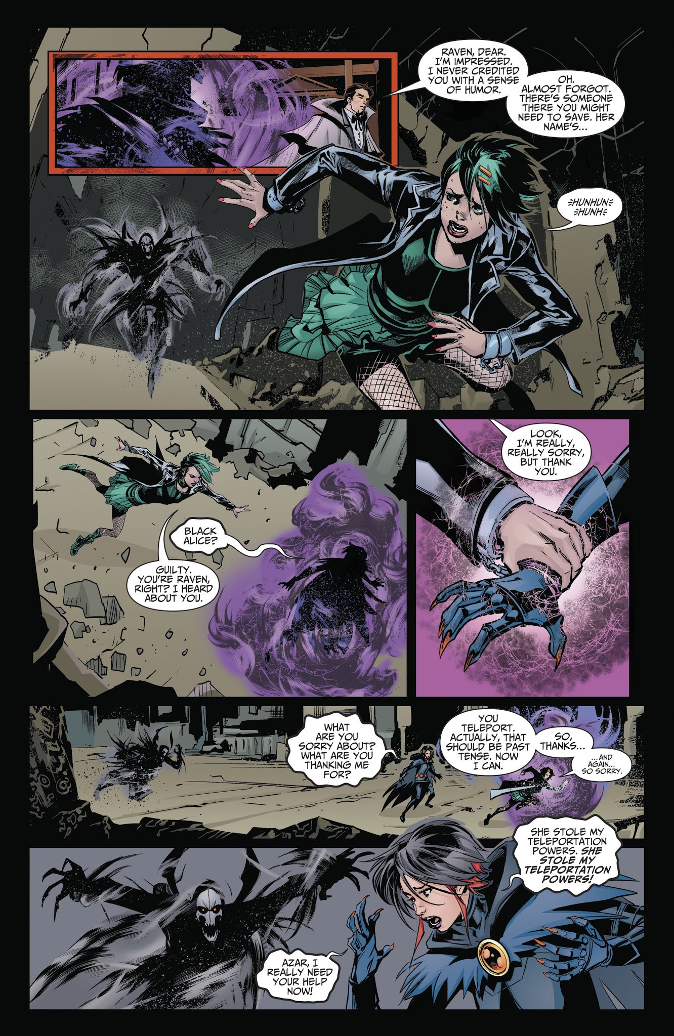 Read online Raven: Daughter of Darkness comic -  Issue #9 - 6